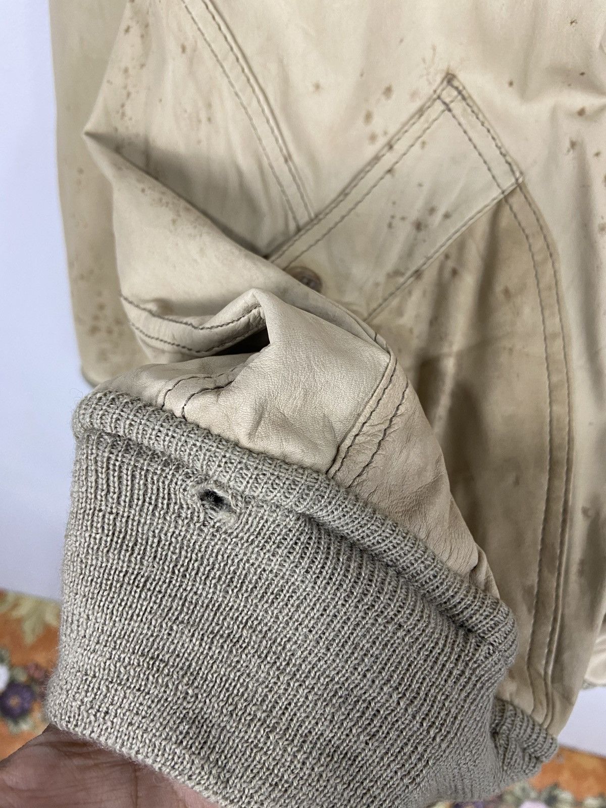 Genuine Leather × Vintage VINTAGE REMO MERCALI ITALY LEATHER JACKET Size US L / EU 52-54 / 3 - 6 Thumbnail