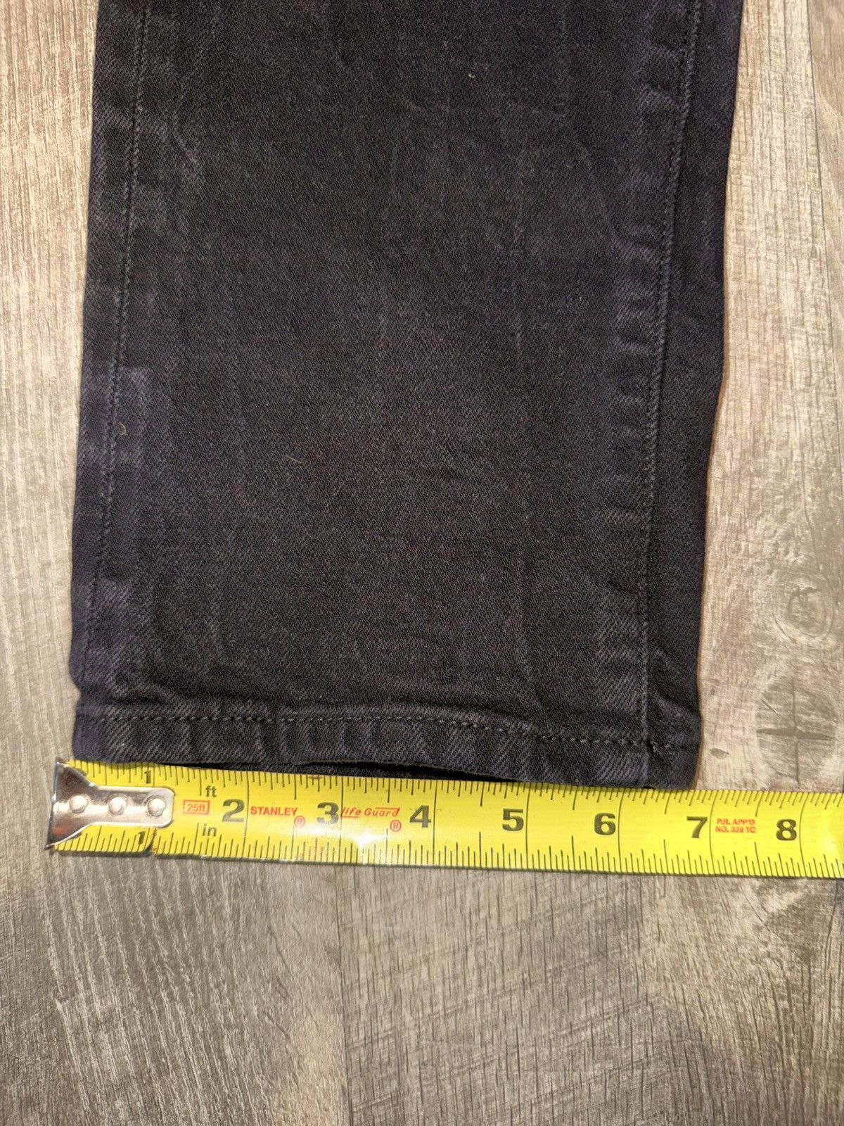Uniqlo Black Denim Jeans Size US 32 / EU 48 - 7 Thumbnail