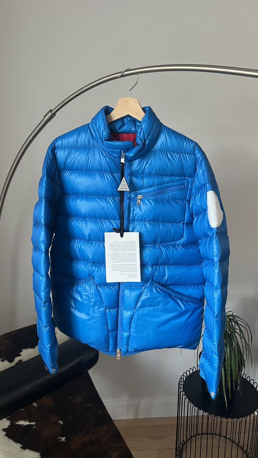 Moncler Moncler blue Liam jacket Size US L / EU 52-54 / 3 - 1 Thumbnail