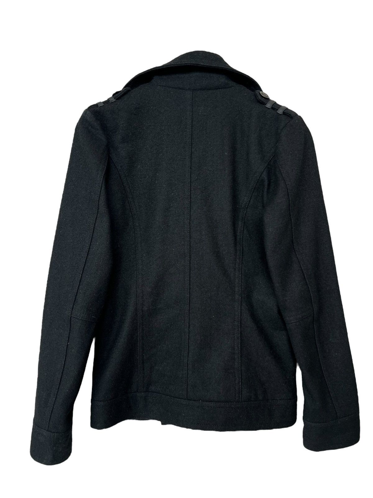 GOSTAR DE FUGA Gosta De Fuga Black Wool Coat Jacket Size US S / EU 44-46 / 1 - 2 Thumbnail