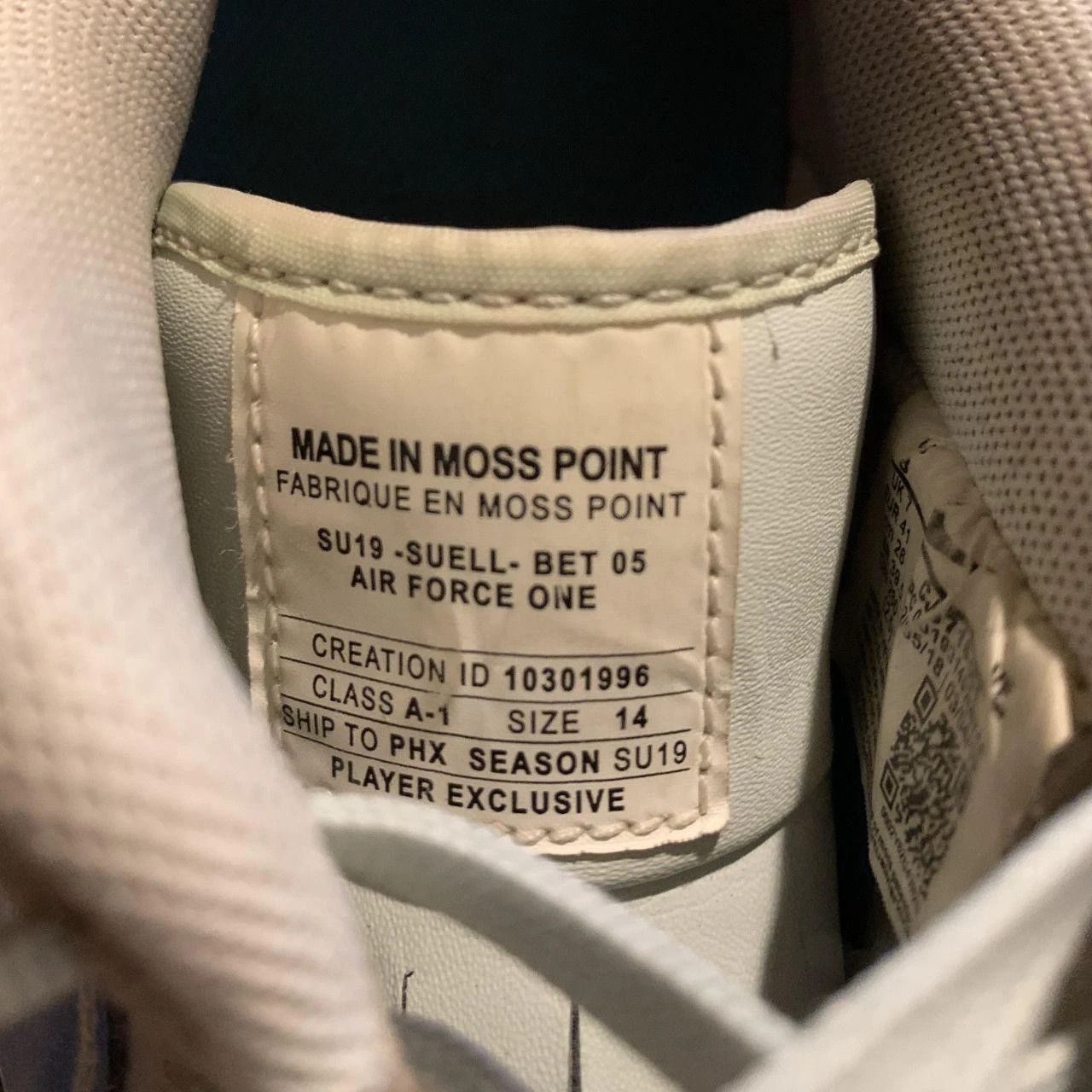 Nike Devin Booker x Air Force 1 LV8 Low Moss Point Size US 7 / EU 40 - 3 Thumbnail