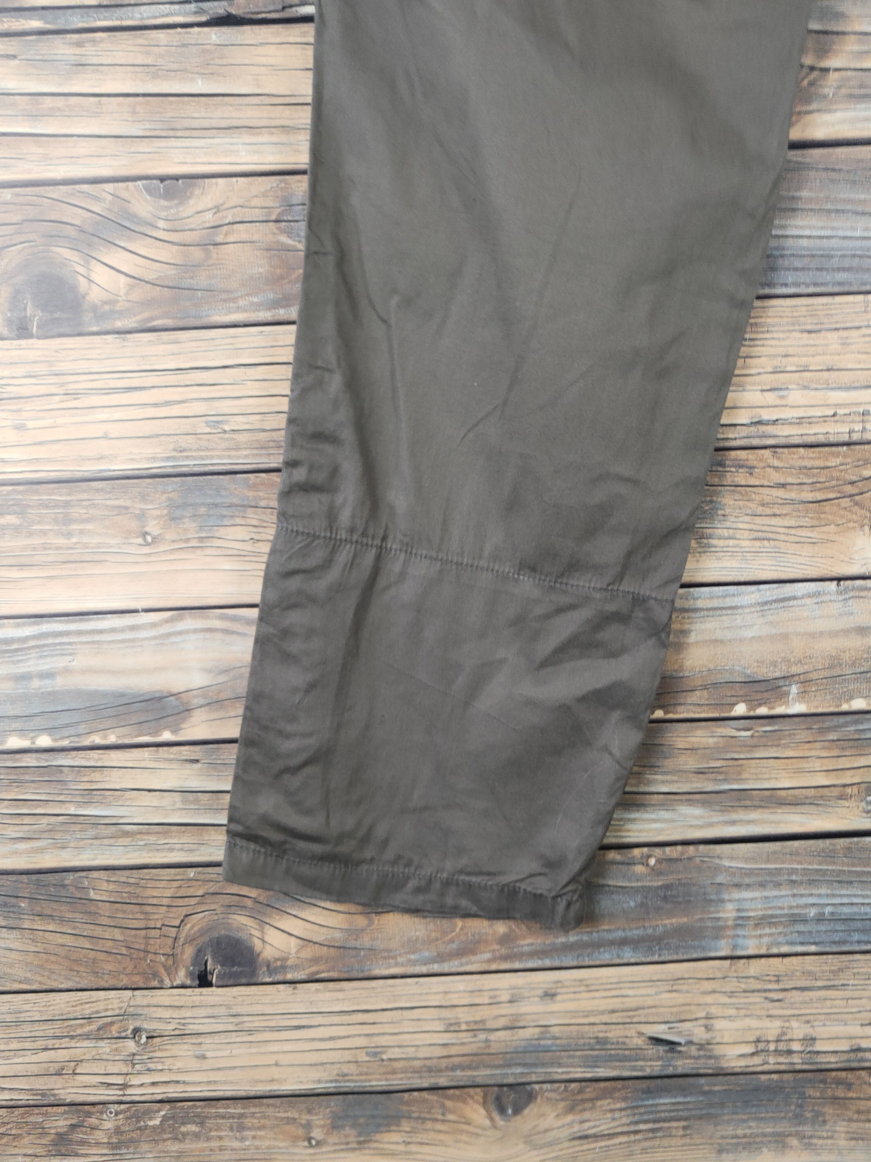 Japanese Brand DL Japanese Brand Dark Olive Multipocket Cargo Pants #2116 Size US 32 / EU 48 - 9 Thumbnail