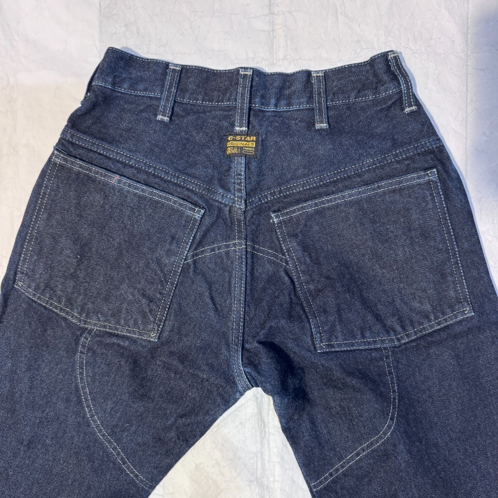 G-Star Vintage G Star Raw Elwood Shortcut Jeans Men’s 27x30 Double Size US 27 - 8 Thumbnail