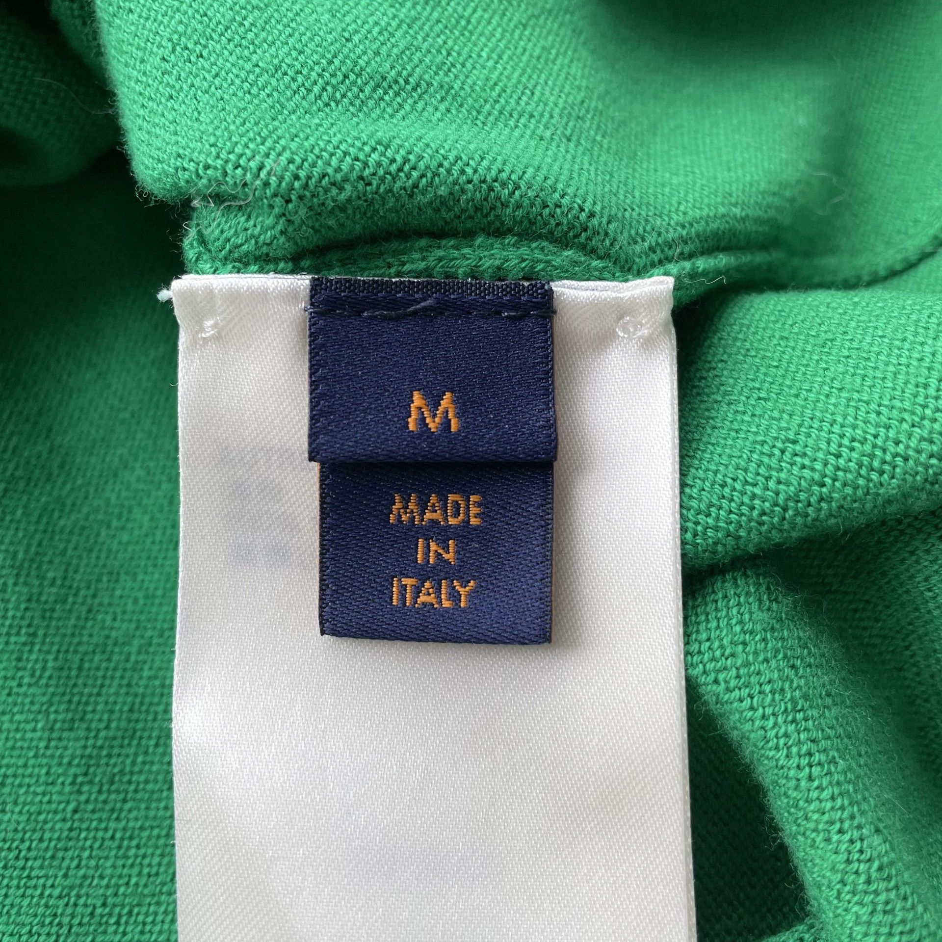 Louis Vuitton Louis Vuitton SS21 Green Knit T-Shirt M Size US M / EU 48-50 / 2 - 6 Thumbnail