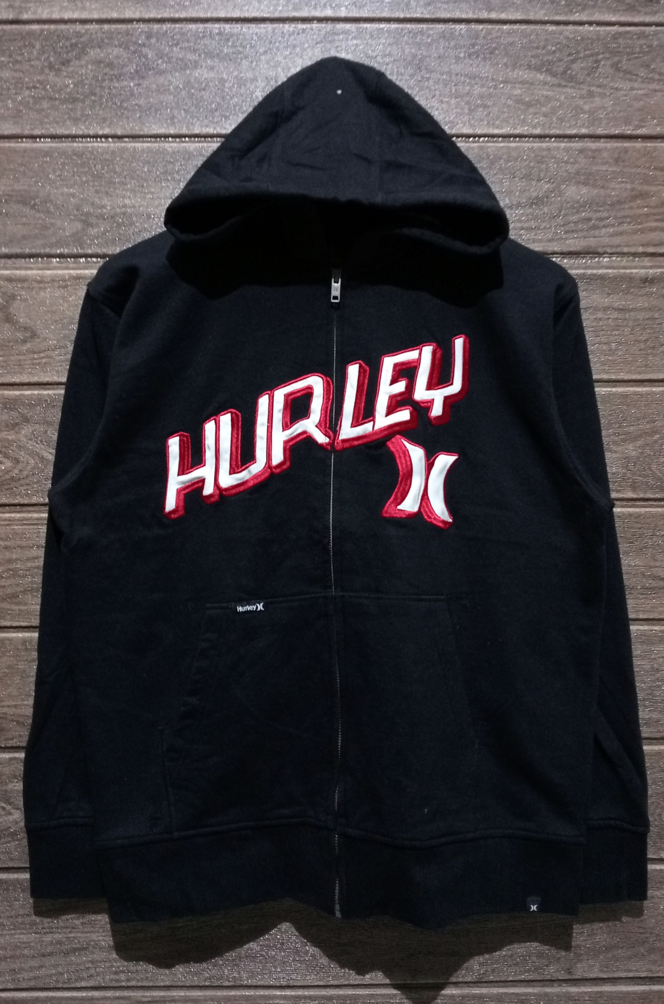 Hurley Hurley Big Logo Embroidery Pullover Hoodie Size US XL / EU 56 / 4 - 1 Thumbnail