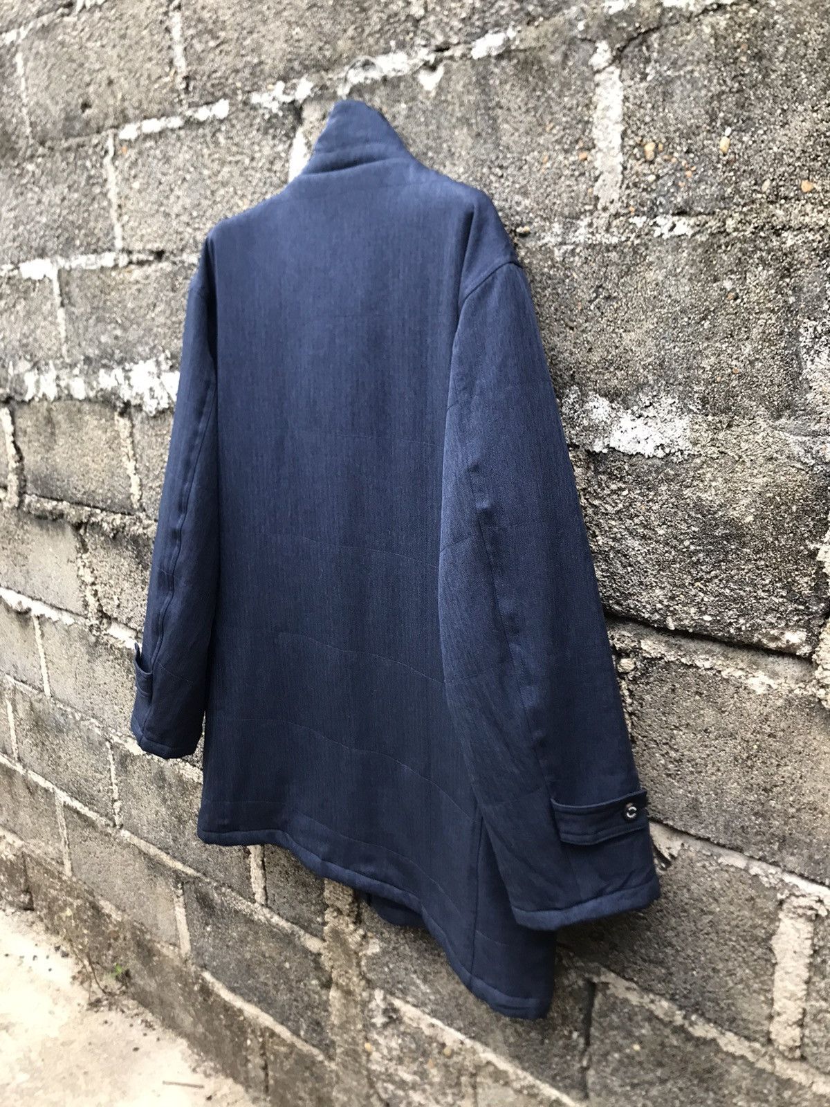 BARNS OUTFITTERS × Japanese Brand × Sergio Tacchini 🌟Sergio Tacchini Indigo Barn Coat Jacket Size US L / EU 52-54 / 3 - 16 Thumbnail