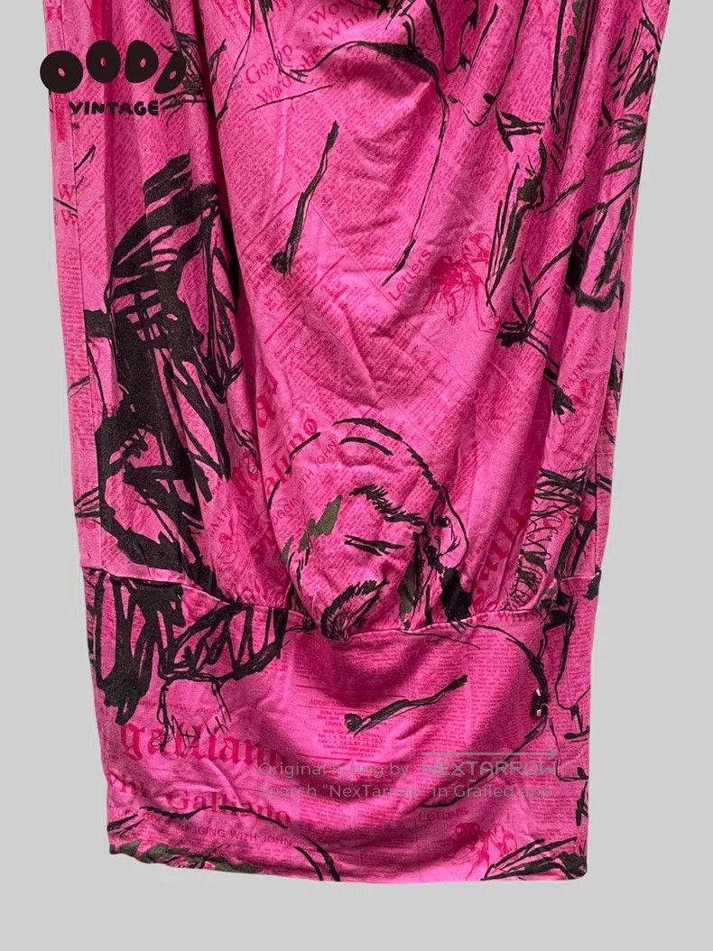 John Galliano John Galliano Graffiti T-Shirt Dress Size US S / EU 44-46 / 1 - 7 Thumbnail