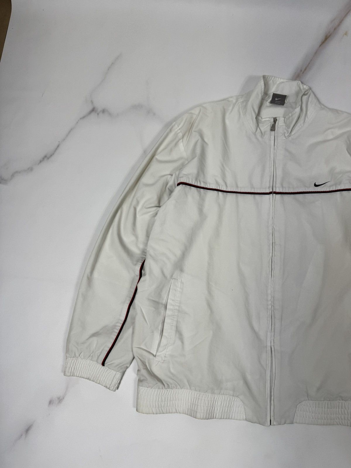 Nike Vintage Nike Nylon Distressed Jacket Size US XL / EU 56 / 4 - 5 Thumbnail