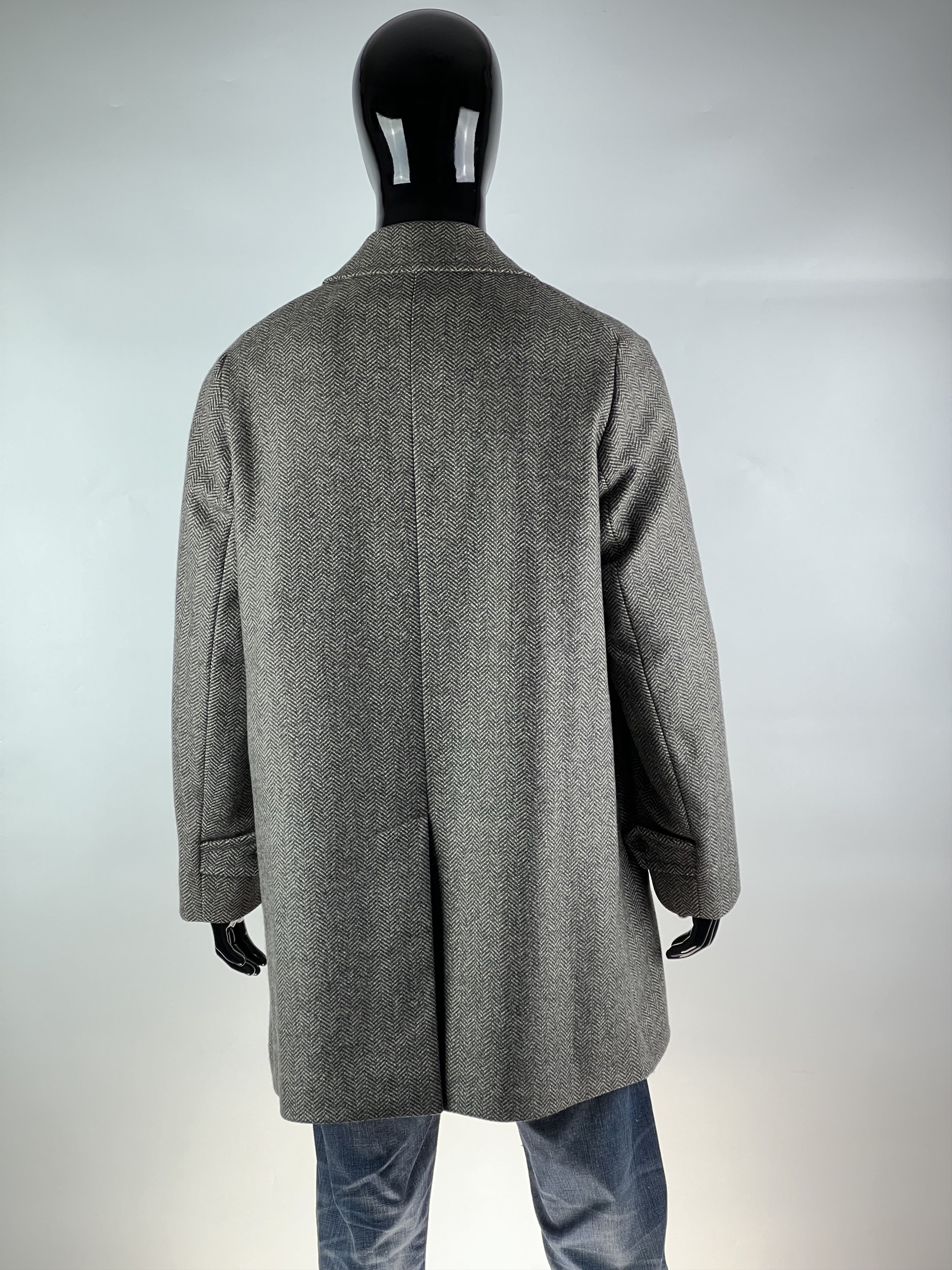 Burberry Burberrys VTG Rare Men's Wool Heavy Coat Size 52 Size US L / EU 52-54 / 3 - 2 Thumbnail