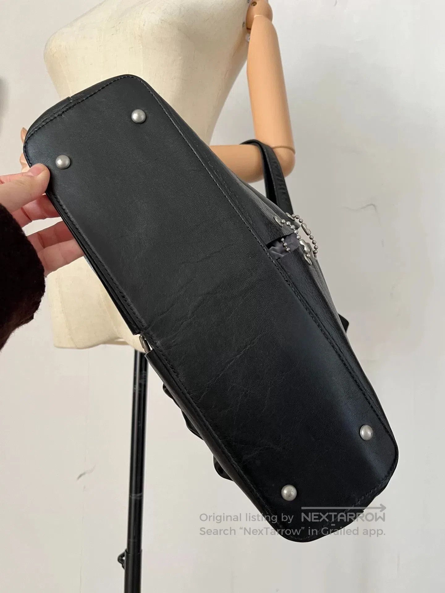 Jean Paul Gaultier Jean Paul Gaultier Chain Leather Handbag. Size ONE SIZE - 5 Thumbnail