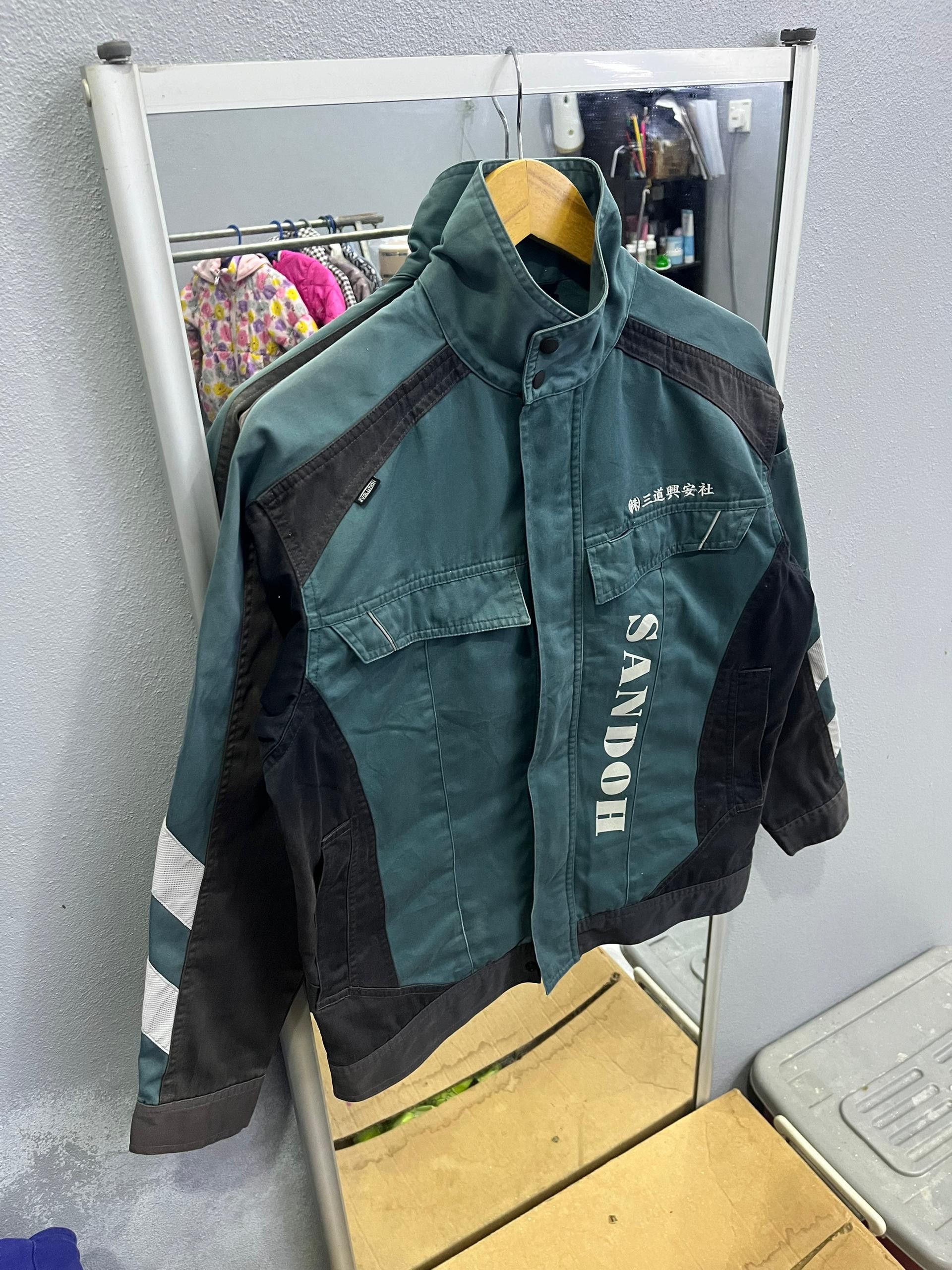 Japanese Brand Andare Schietti Evolution Racing-Style Work Jacket Size US L / EU 52-54 / 3 - 3 Thumbnail