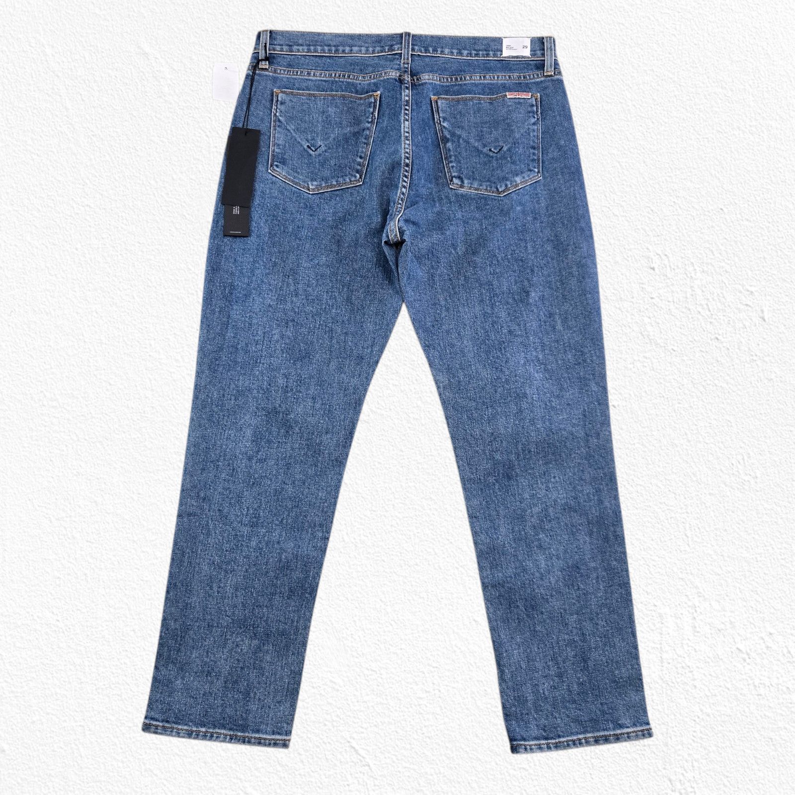 Hudson Hudson Crop Riley Relaxed Straight Jeans Size 29 Size 29" - 13 Thumbnail