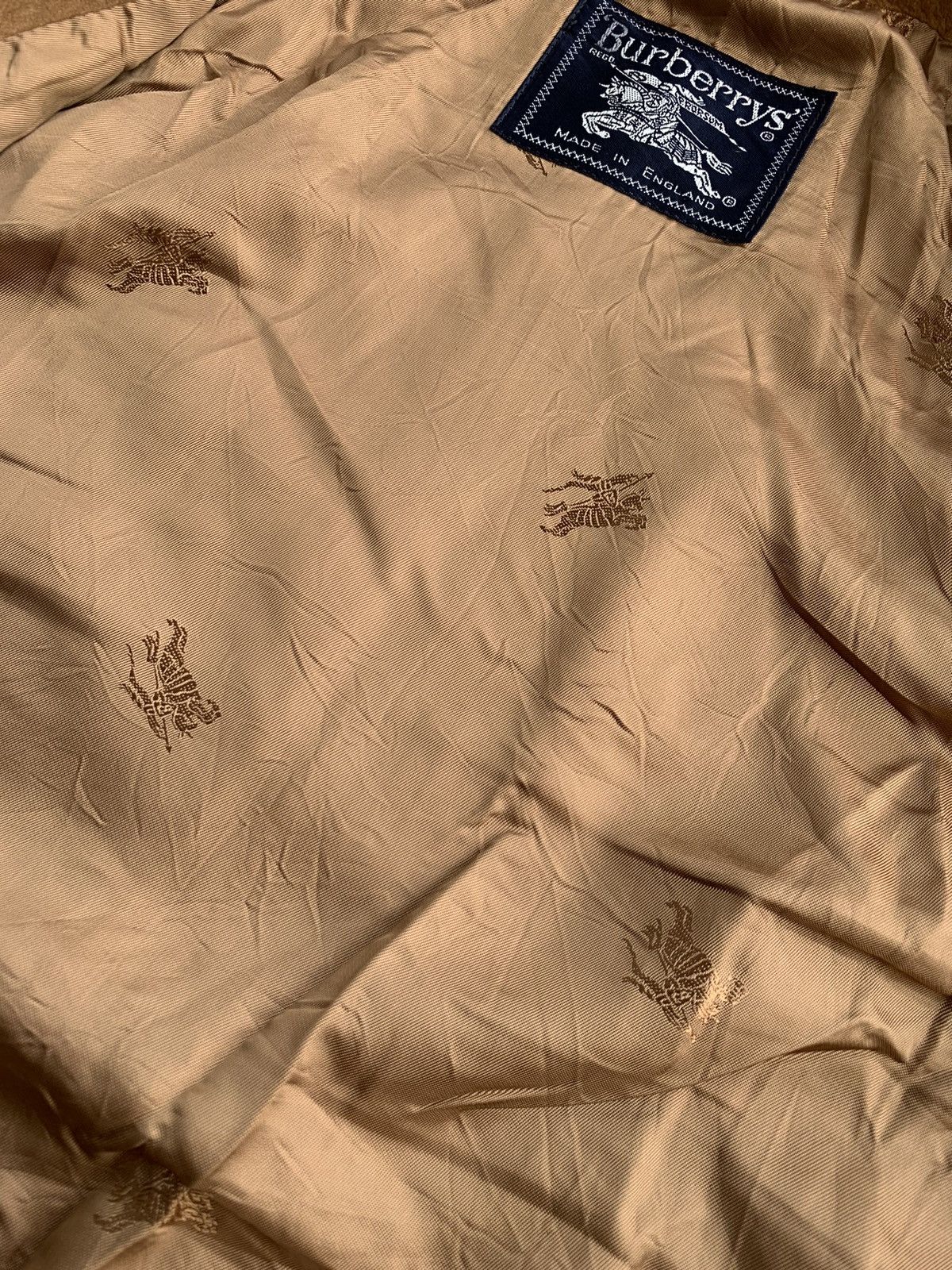 Burberry × Vintage Vintage Genuine Leather Jacket By Burberrys Size US M / EU 48-50 / 2 - 25 Thumbnail