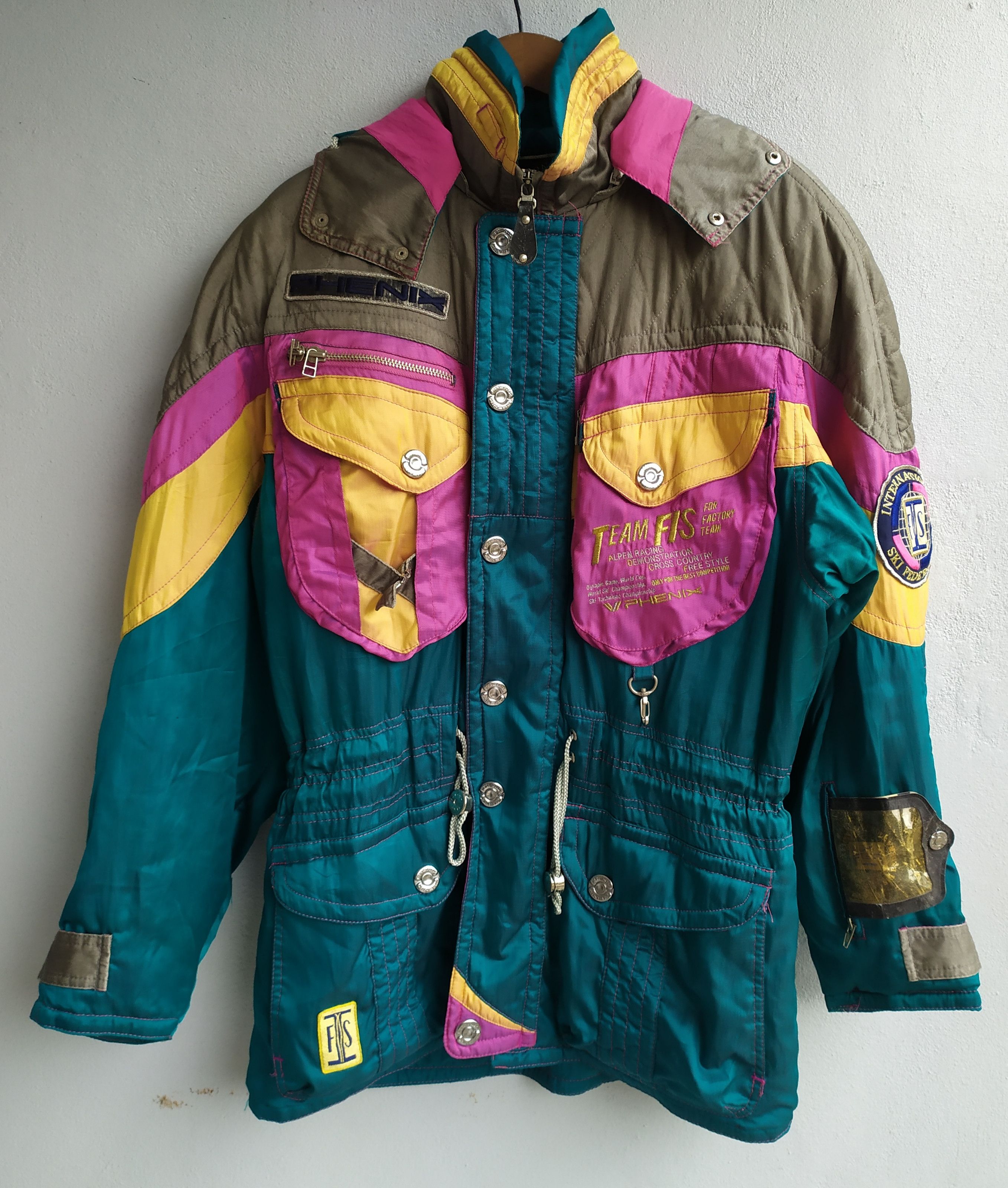 Vintage Phenix Multicolour Outdoor Ski Jacket