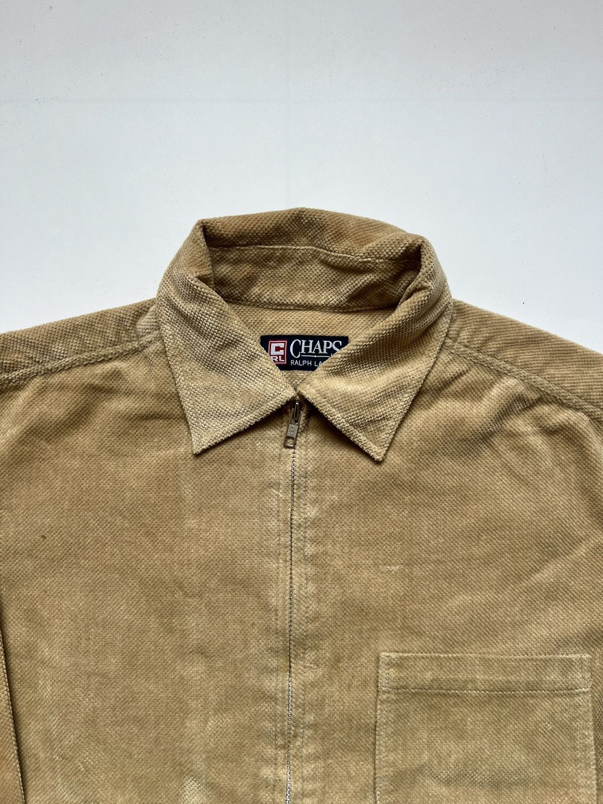Chaps Ralph Lauren × Polo Ralph Lauren Chaps Ralph Lauren Single Pocket Corduroy Beige Jacket Size US M / EU 48-50 / 2 - 5 Thumbnail