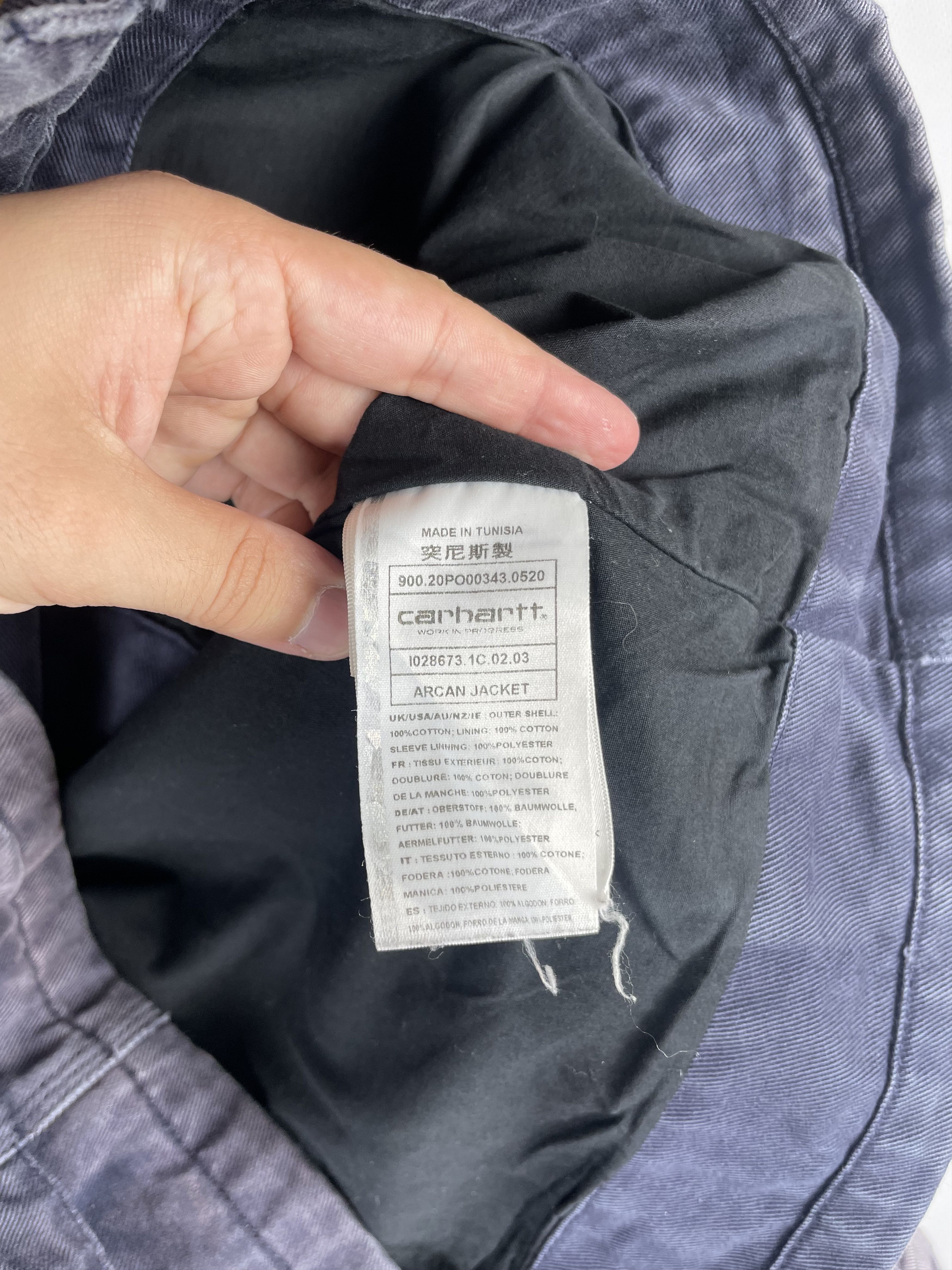 Carhartt Carhartt WIP Arcan Jacket Navy Size US M / EU 48-50 / 2 - 8 Thumbnail