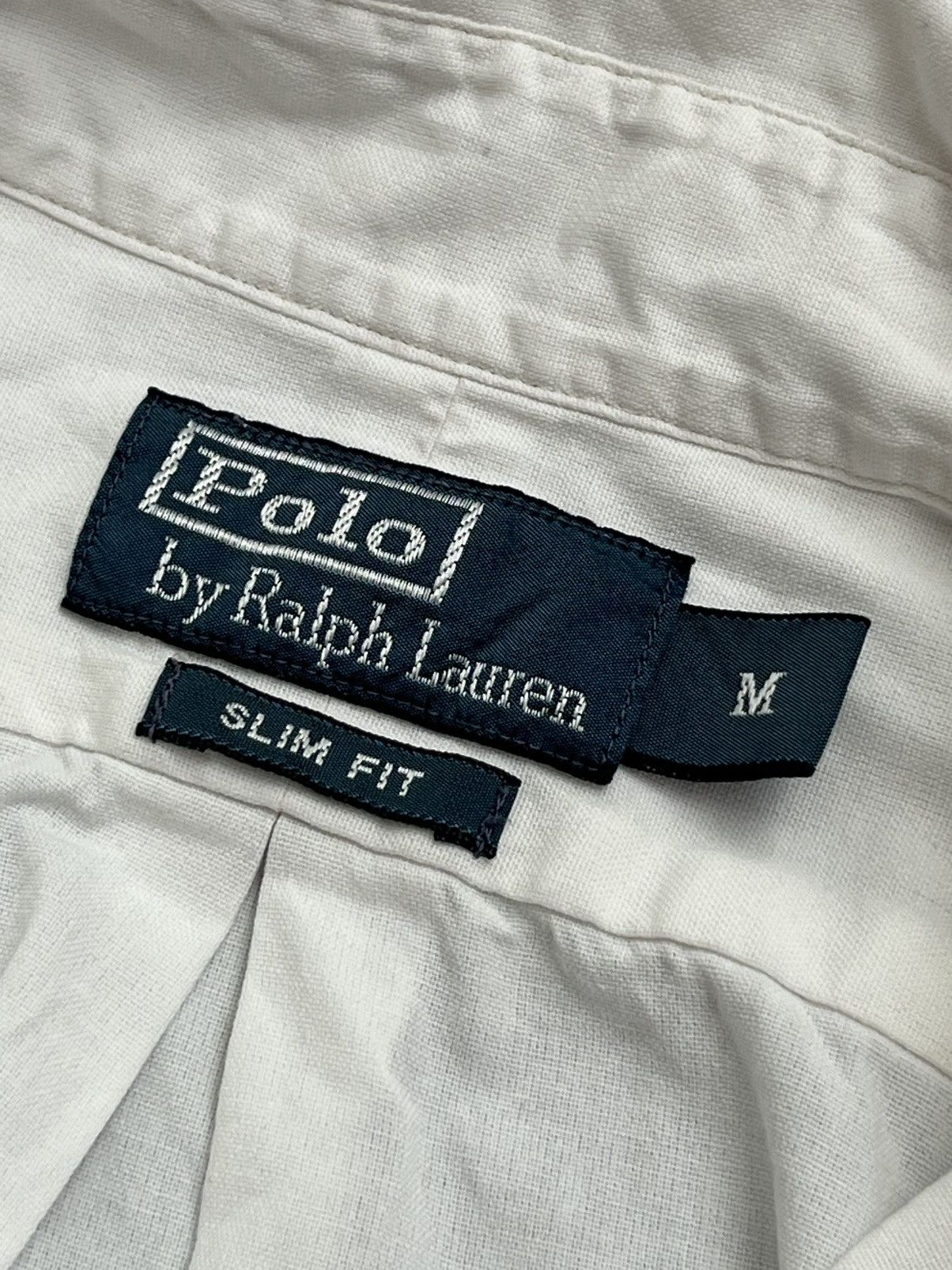 Polo Ralph Lauren Vintage Polo Ralph Lauren White Cotton Shirt Size US M / EU 48-50 / 2 - 4 Thumbnail