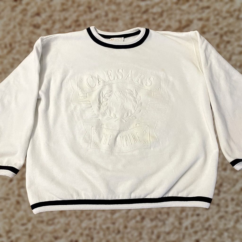 Palace × Umbro Palace x Umbro Warm Up Crew (White) | Grailed