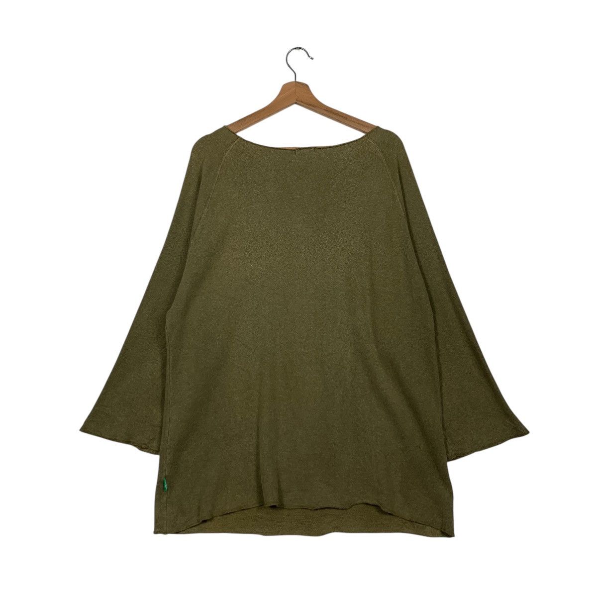 Beams Plus BEAMS Made in Usa Hemp Cotton Olive Green Sweater #1780-C79 Size US L / EU 52-54 / 3 - 7 Thumbnail