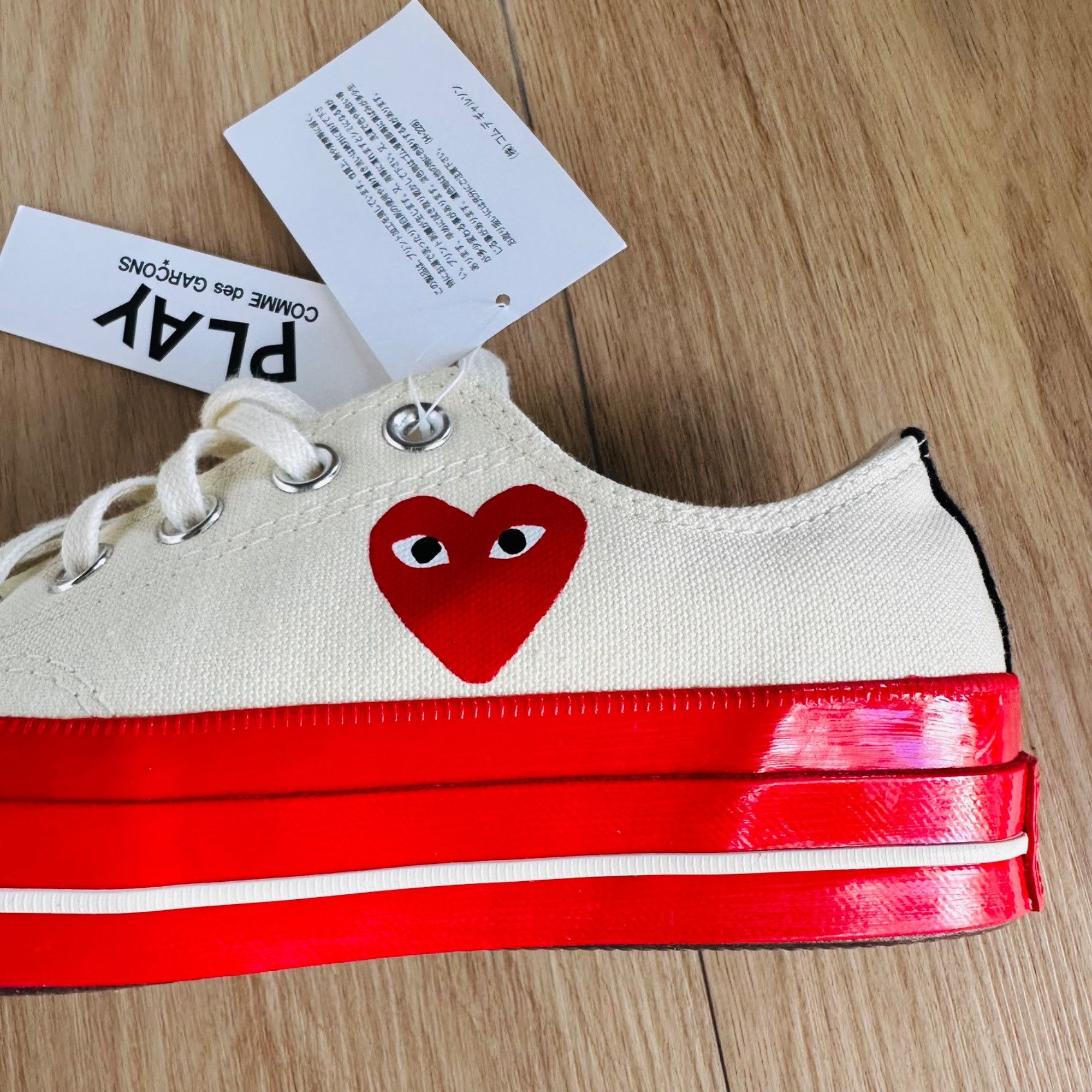 Converse ❤️CONVERSE Hearts Valentines Day Chuck Comme des Garcons 11 Size US 11 / EU 44 - 5 Thumbnail