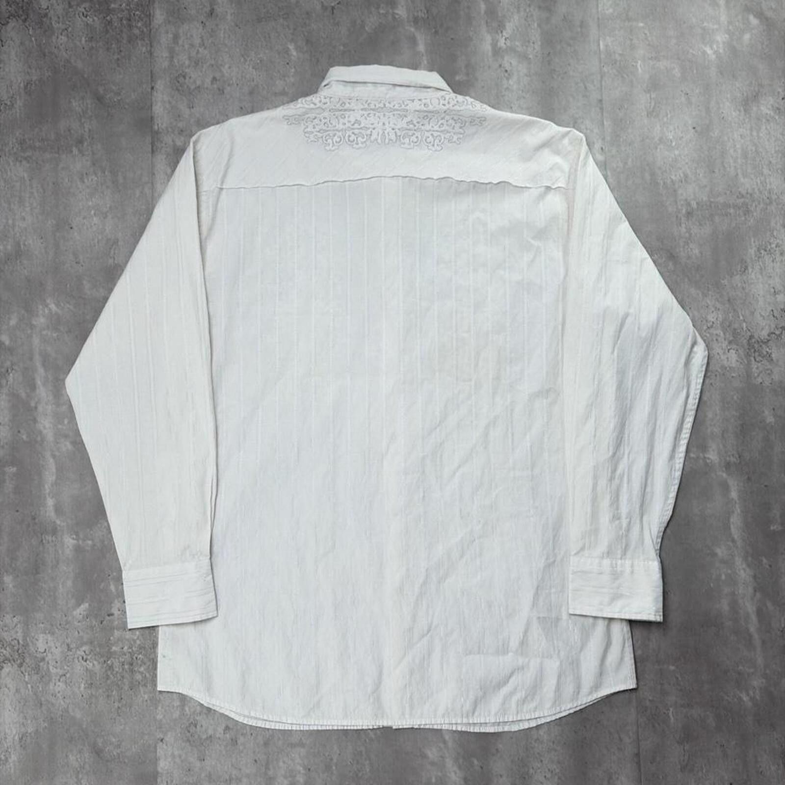 Other Y2K Franky Max Grunge Gothic Long Sleeve Button Up Shirt Size US XL / EU 56 / 4 - 6 Thumbnail