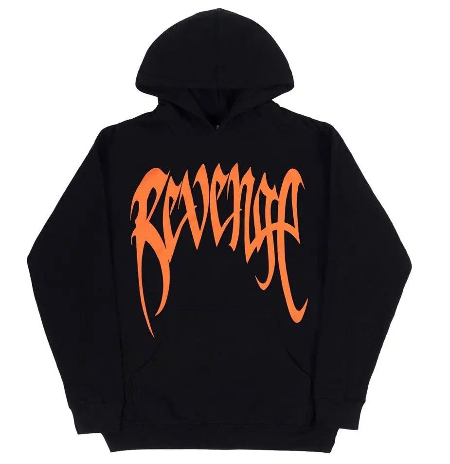 Revenge Revenge Orange Skull Arch Hoodie Black Size US S / EU 44-46 / 1 - 1 Thumbnail