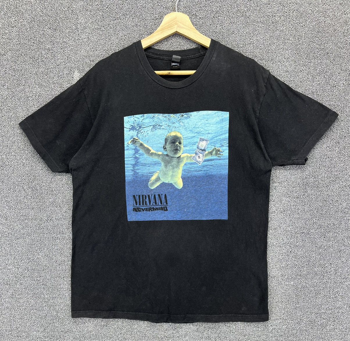 Band Tees Vintage Y2K Nirvana Nevermind Punk Rock Band Tees T Shirts Size US L / EU 52-54 / 3 - 1 Thumbnail