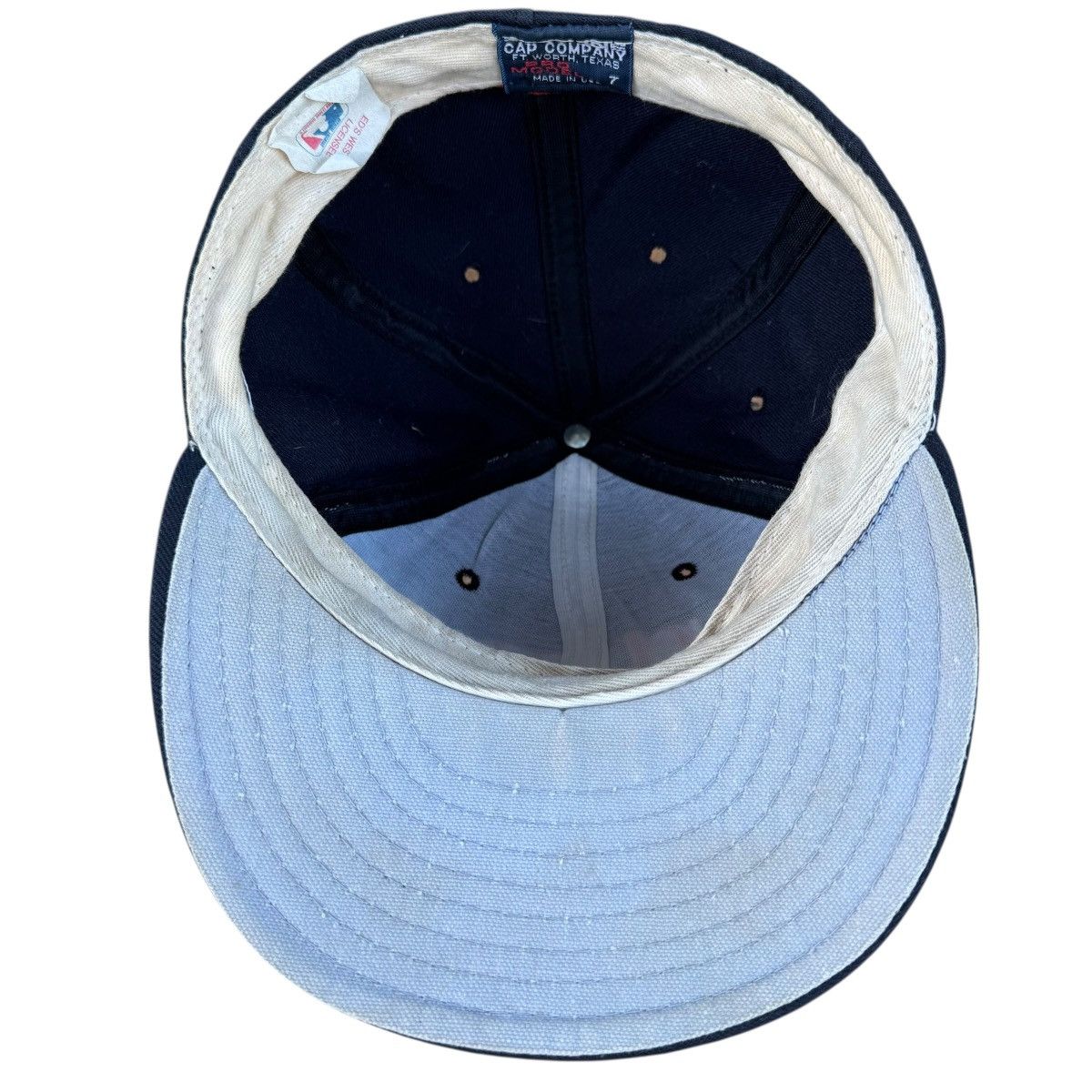 Pro Line vintage houston astros spell out pro line fitted hat small Size ONE SIZE - 4 Thumbnail