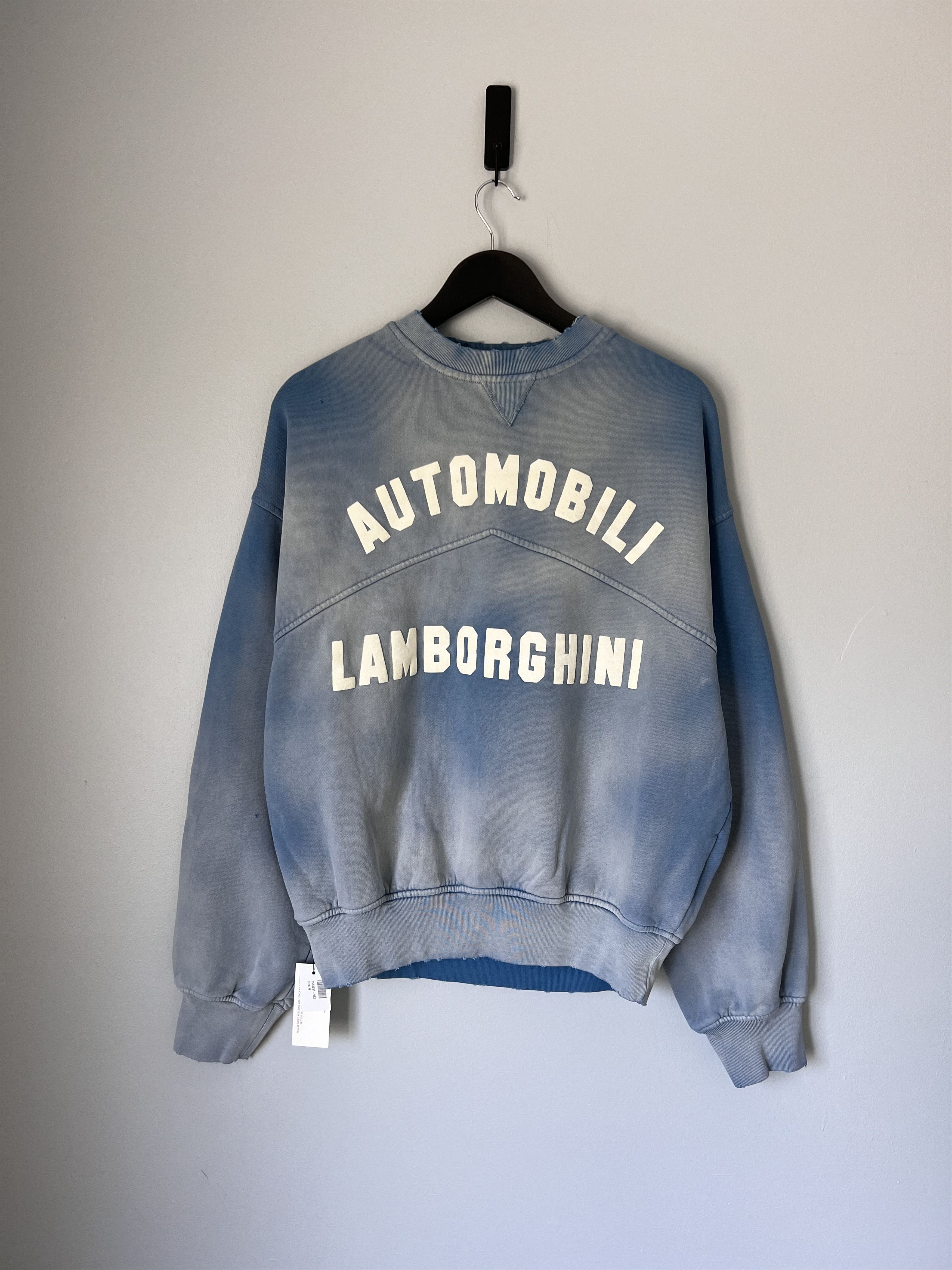 Lamborghini × Rhude Rhude Automobili Lamborghini Extended Rib Sweatshirt Size US M / EU 48-50 / 2 - 1 Thumbnail
