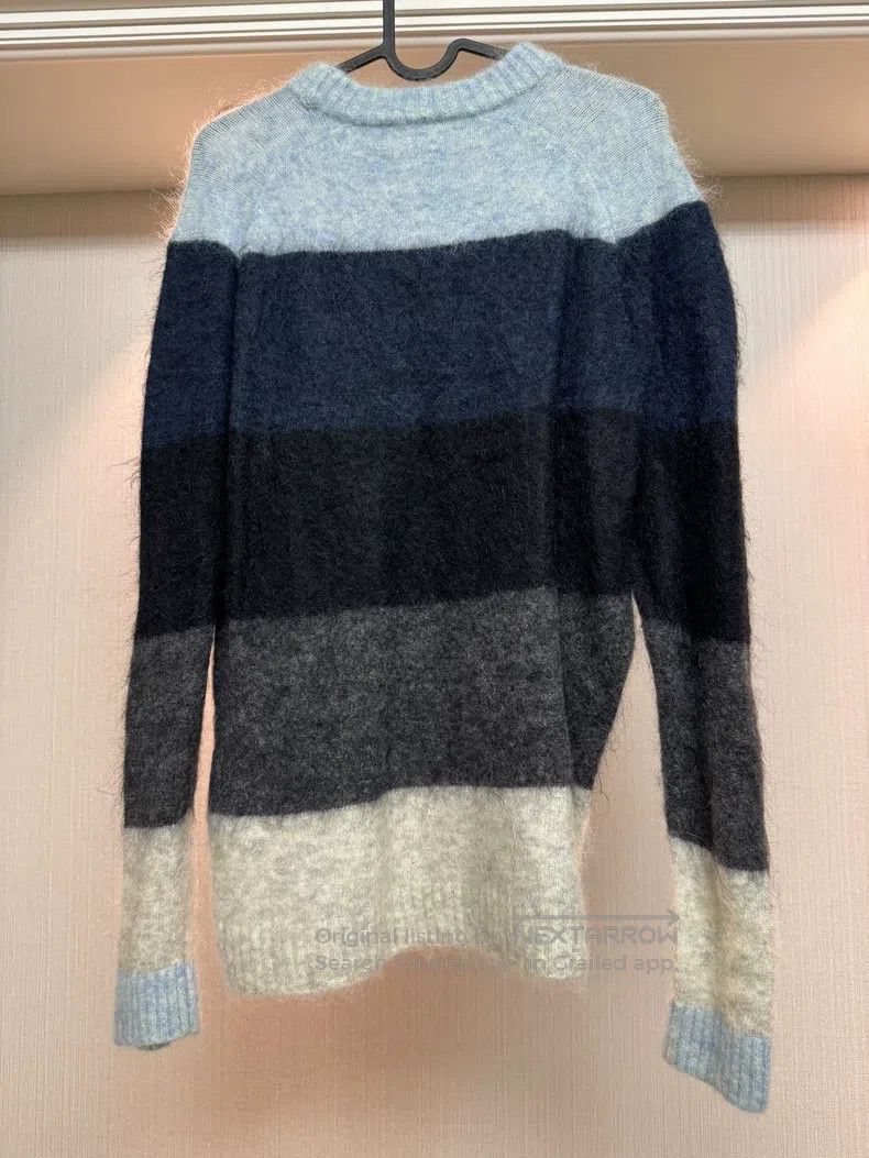 Acne Studios Acne Studios Mohair gradient blue knitted sweater Size XXS / US 00 / IT 34 - 2 Thumbnail