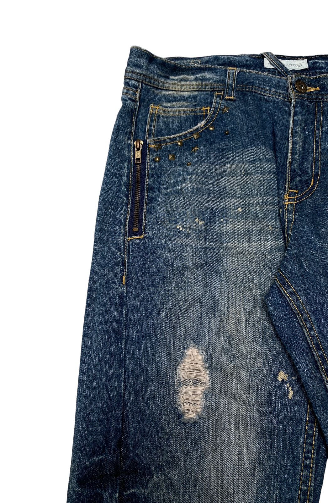 Japanese Brand × Vintage Vintage Japanese Brand Earth Music & Ecology Jeans 1990s Size US 32 / EU 48 - 4 Thumbnail