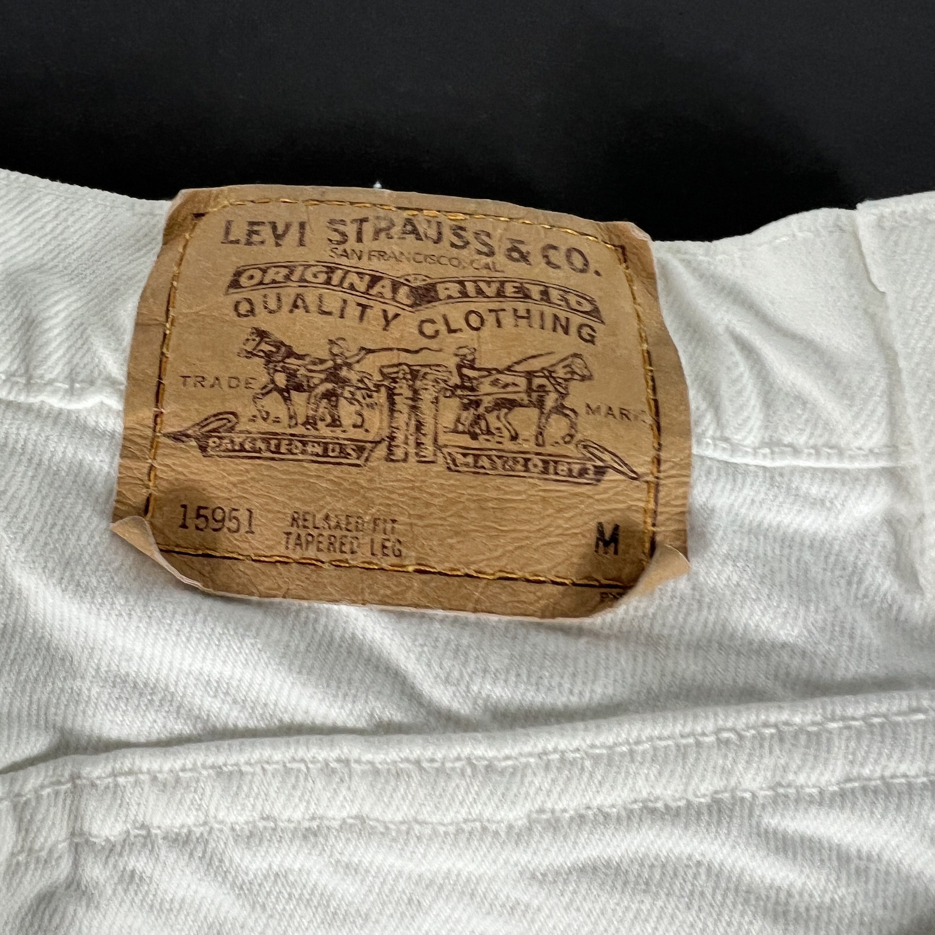 Levi's VTG Levi's Jeans 951 High Rise Relax Taper Denim Orange Tab Size 28" / US 6 / IT 42 - 14 Thumbnail