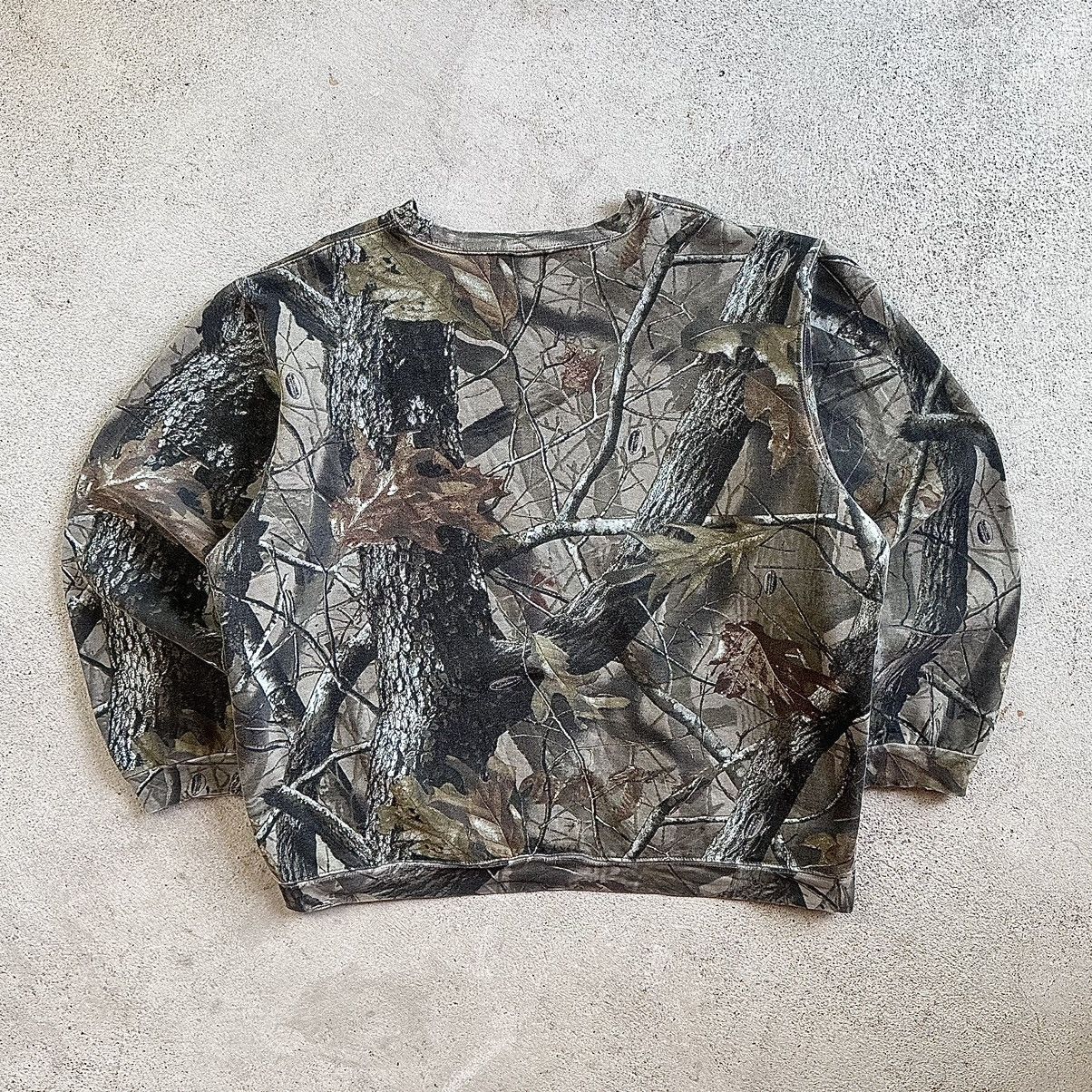 Carhartt × Vintage 10/10 Vintage Y2K Carhartt Style Realtree Camo Crewneck Size US XL / EU 56 / 4 - 7 Thumbnail