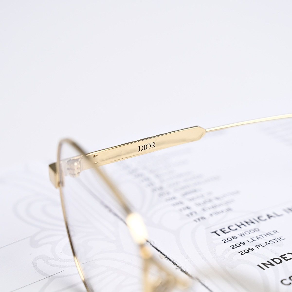 Dior DIOR DIORCANNAGEO B1F B0BB GLASSES Size ONE SIZE - 4 Thumbnail