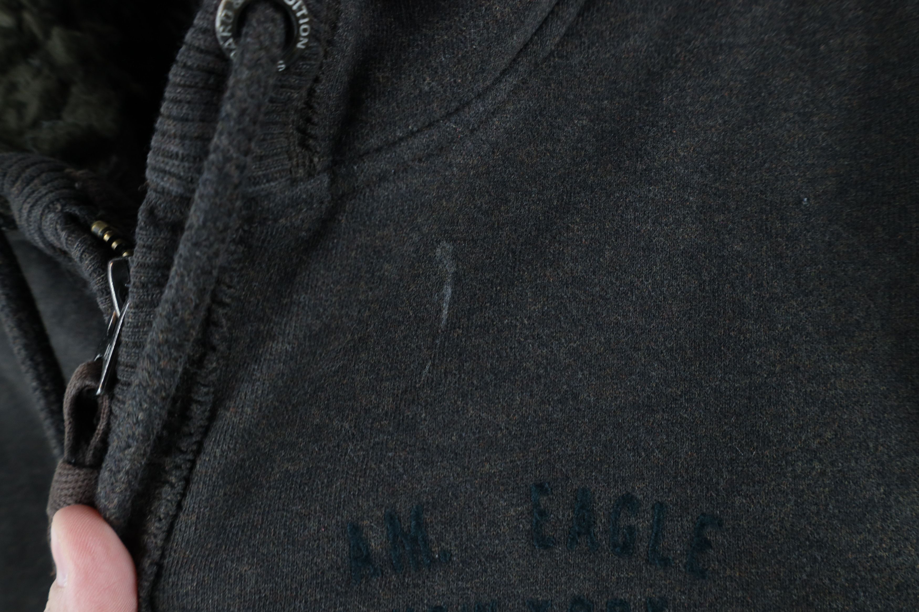 American Eagle Outfitters × Vintage Vintage Y2K American Eagle Outfitters Fleece Lined Hoodie Size US L / EU 52-54 / 3 - 5 Thumbnail