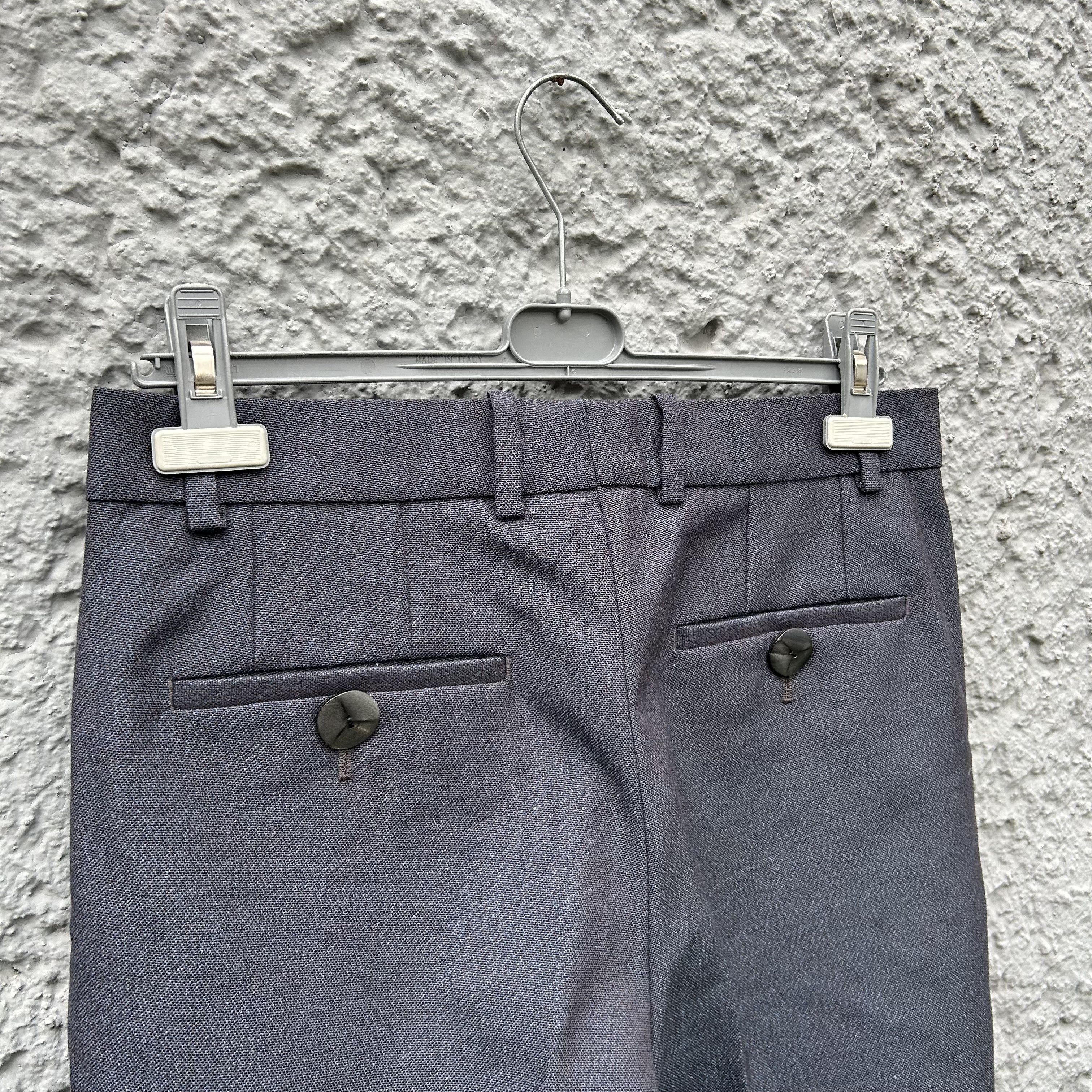 Namacheko Namacheko Blue Pleated Trousers Pants Mero Size US 32 / EU 48 - 5 Thumbnail