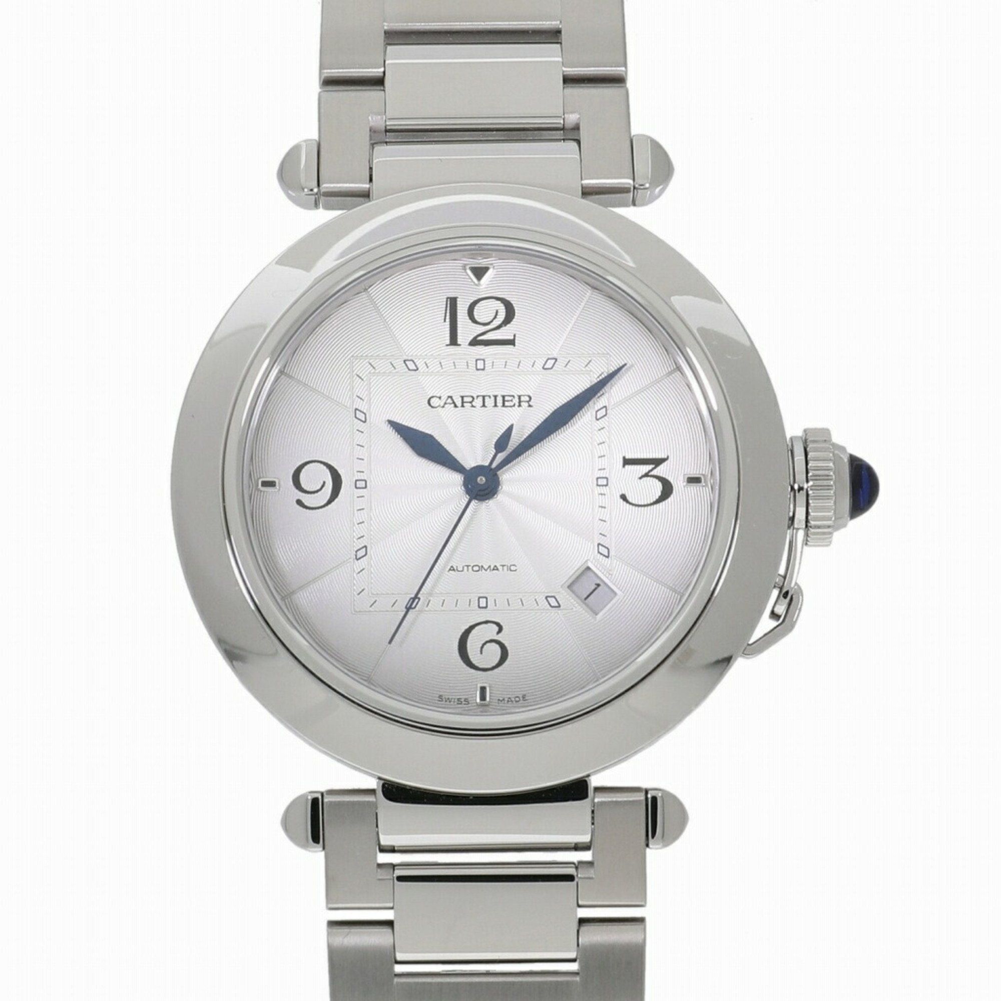 image of Cartier Pasha De Wspa0009 Men's Watch in Silver