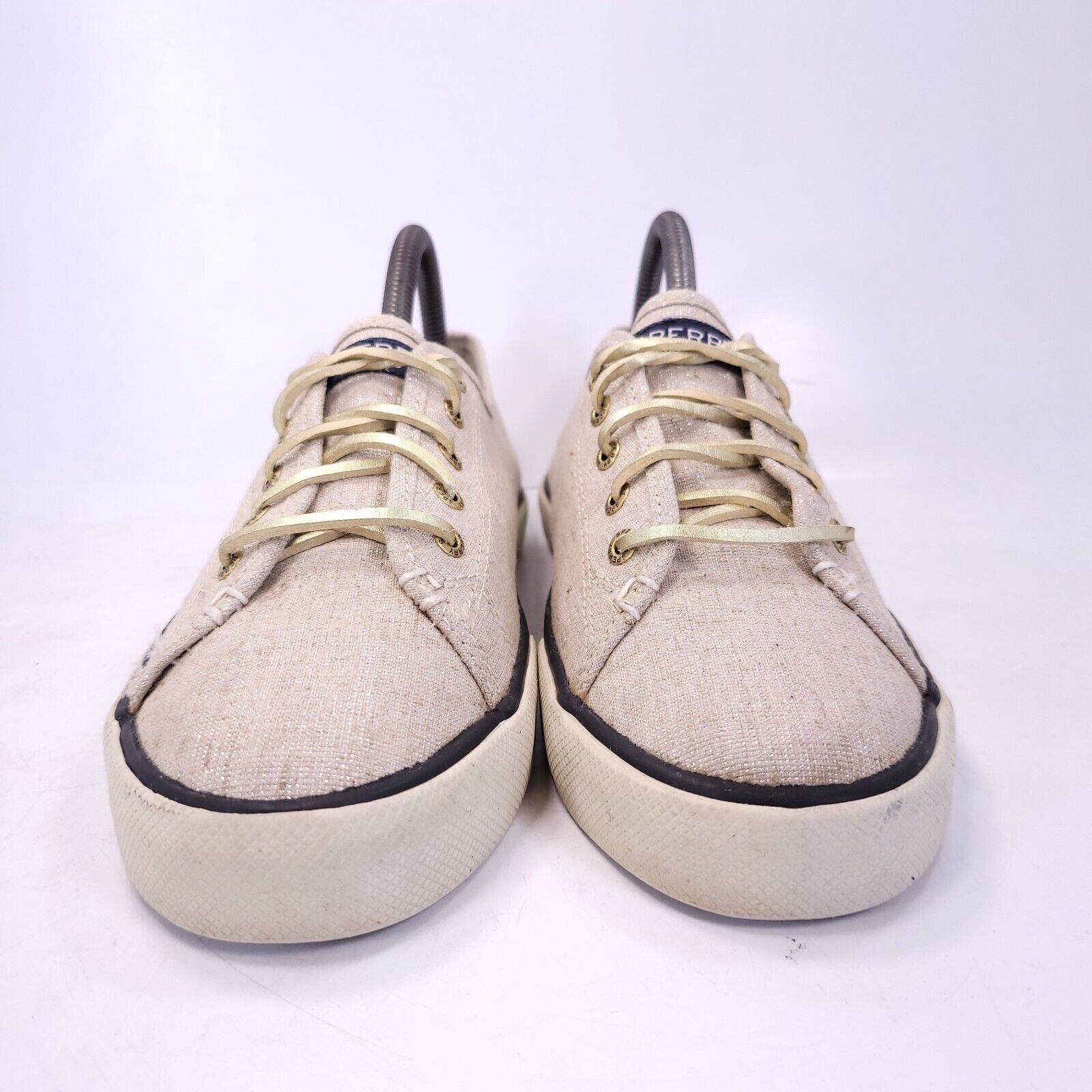Sperry Sperry Top-Sider Gold Shoe Womens Size 8 STS97578 White Size US 8 / IT 38 - 2 Thumbnail