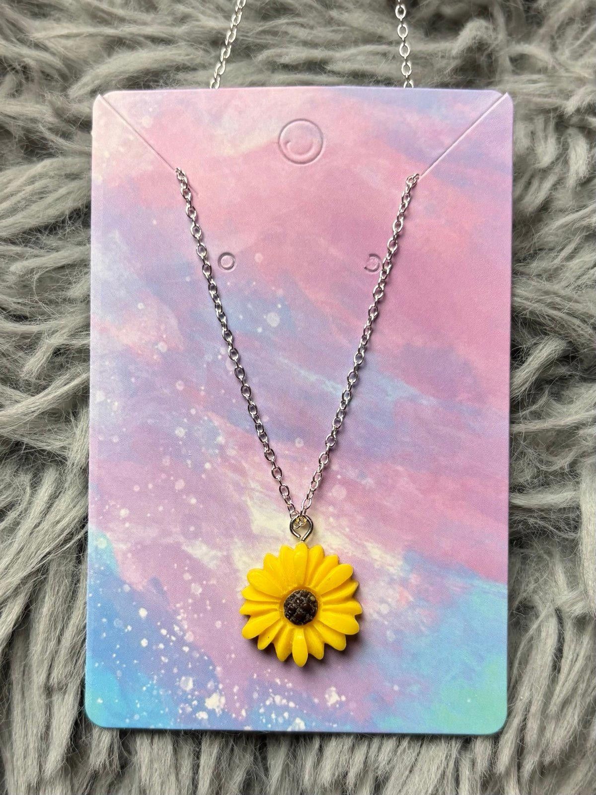 Handmade Handmade necklace yellow sunflower Size ONE SIZE - 1 Preview