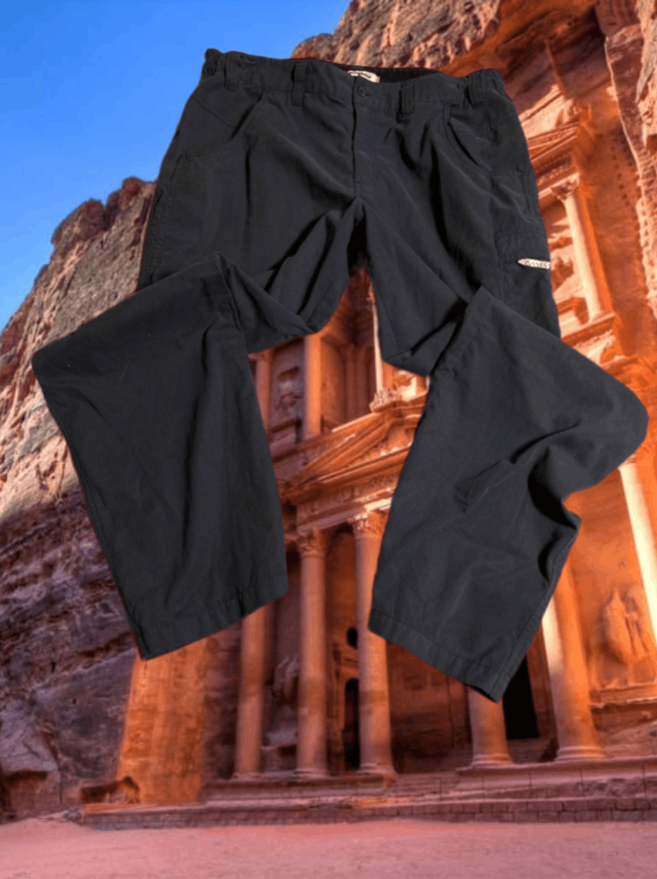 Berghaus × Vintage Vintage Y2K Berghaus Baggy Grunge Opium Denim Pants Size US 32 / EU 48 - 1 Thumbnail