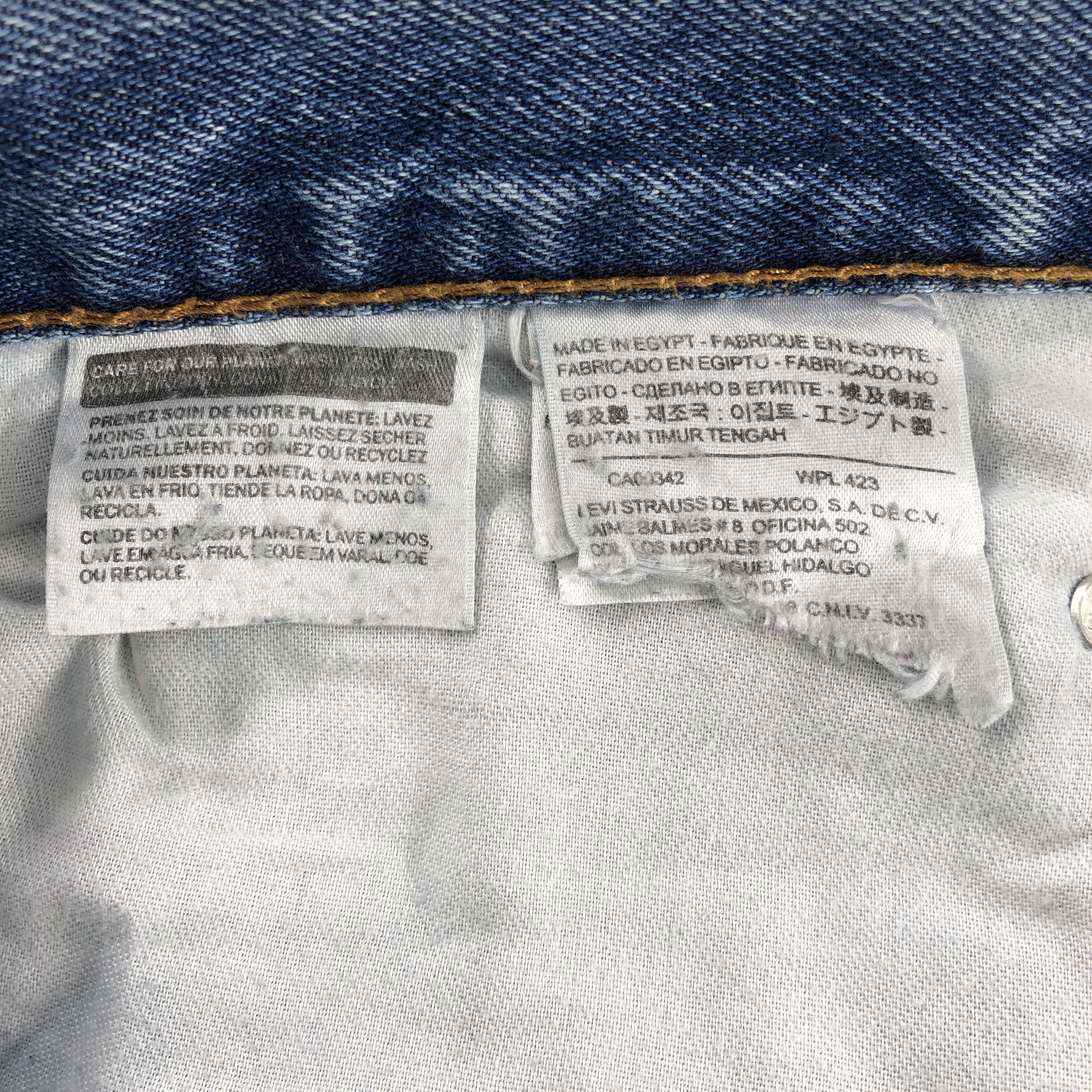 Levi's × Vintage Vintage Blue Wash Levis 550 Jeans-JM1975 Size US 43 - 11 Thumbnail