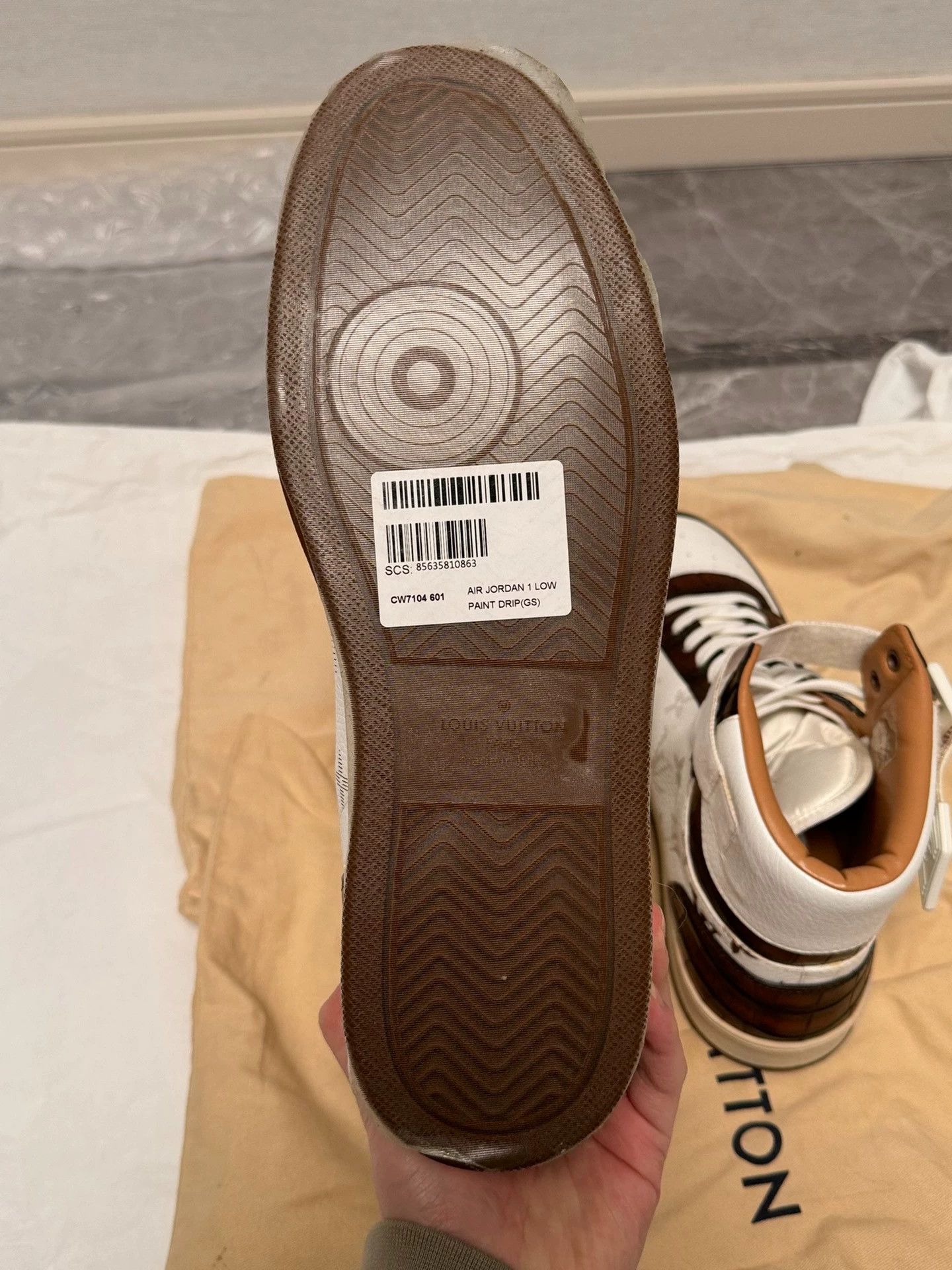 Louis Vuitton LV Rivoli Croc Monogram Sneaker 42 New Size US 9 / EU 42 - 6 Thumbnail