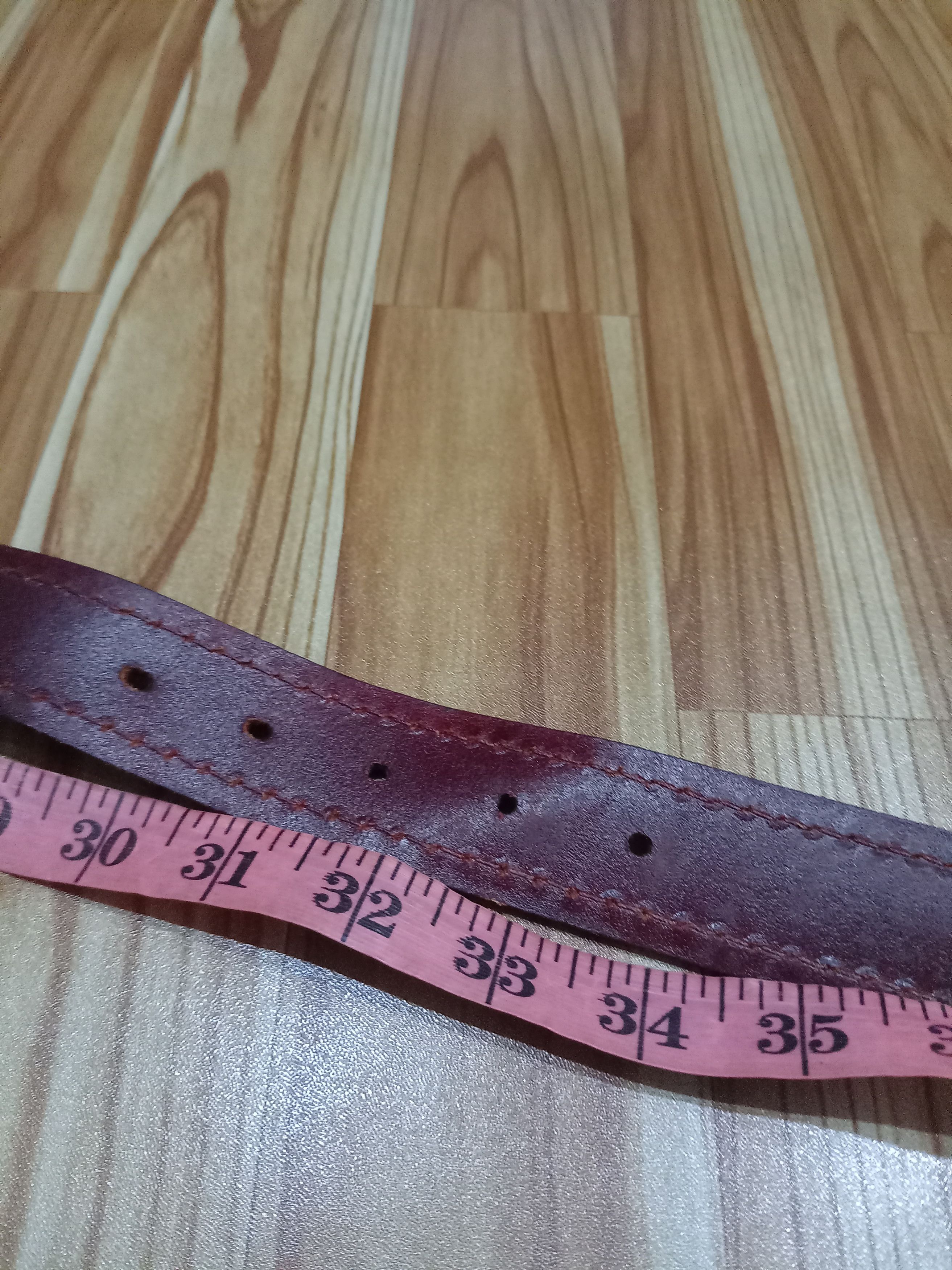 Japanese Brand × RAGEBLUE Rageblue leather belt size max 34 inc Size 34 - 8 Thumbnail