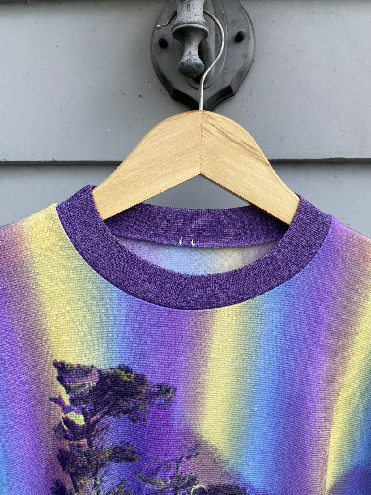 Japanese Brand × Vintage Japanese All Over Print Style Psychedelic Photograph Size XL / US 12-14 / IT 48-50 - 3 Thumbnail