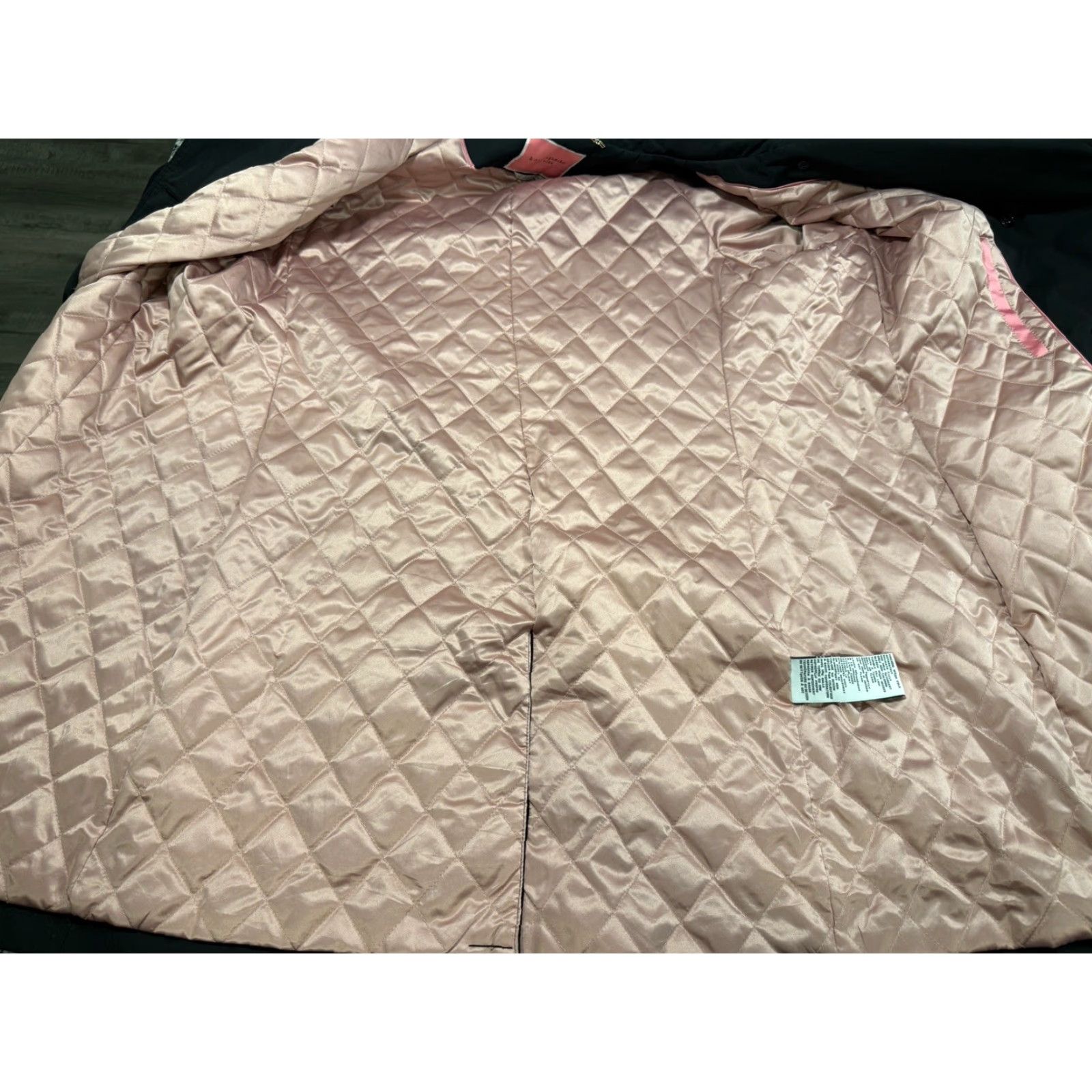 Vintage Kate Spade New York Double-Breasted Belted Trench Coat Pink Quilted Lining XL Belted Trench Coat New York Kate Spade XL Black Size XL / US 12-14 / IT 48-50 - 2 Thumbnail