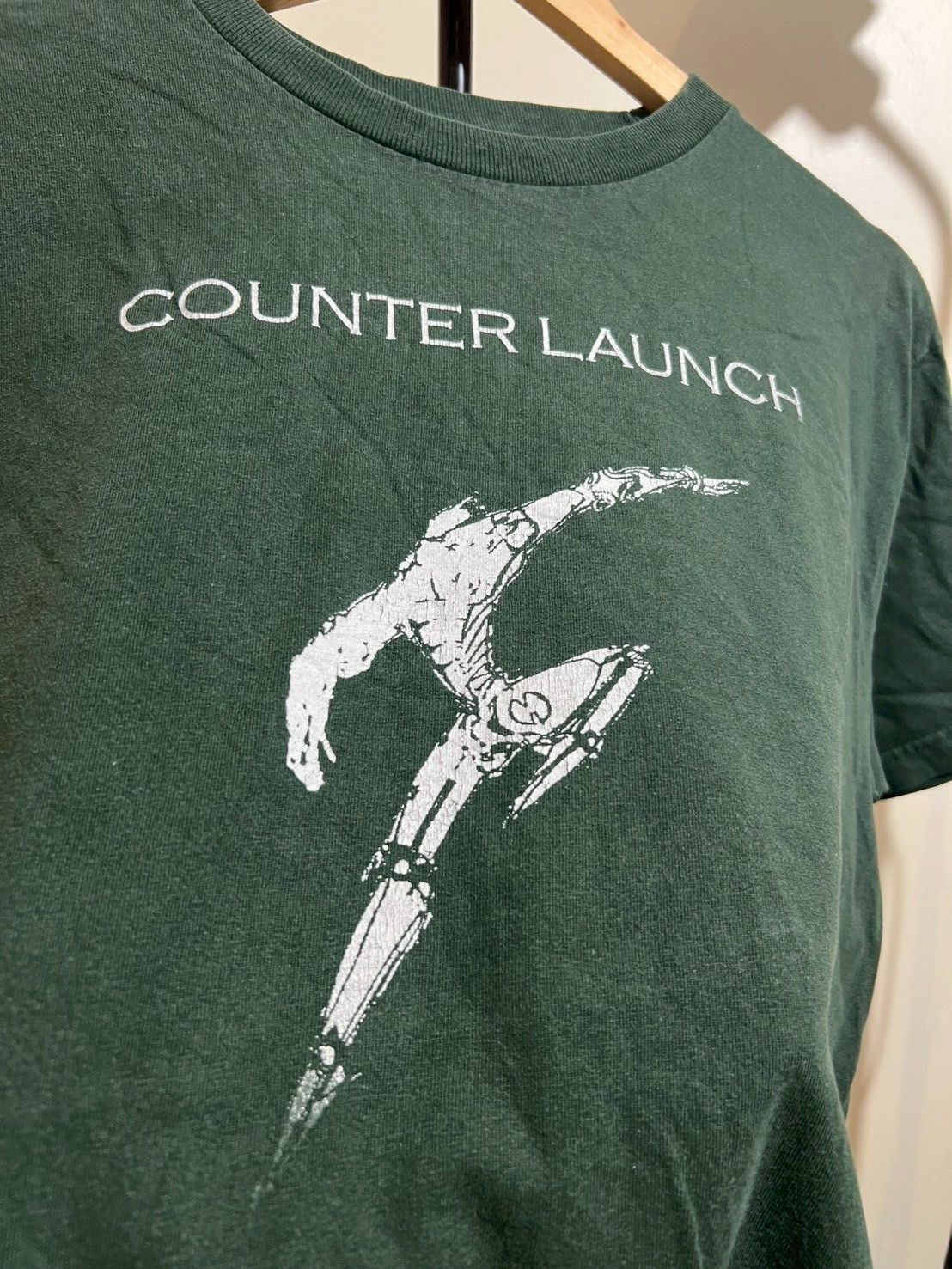 Vintage Vintage Counter Launch shirt bnz02 Size US M / EU 48-50 / 2 - 4 Thumbnail