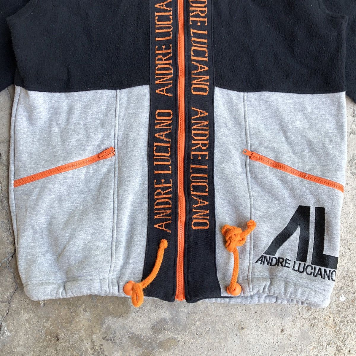 Andreluciano × Designer × Vintage 🔥Rare🔥Andre Luciano Half Fleece Winter Zipper Jacket Size US S / EU 44-46 / 1 - 3 Thumbnail