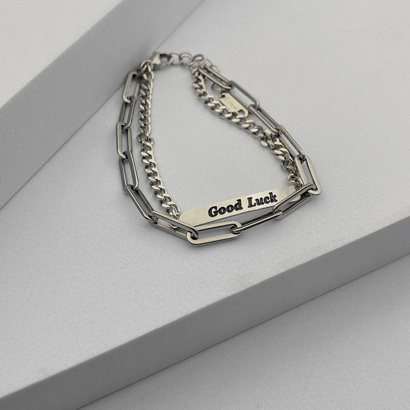 Jewelry Dark Bracelet Y2K Punk Chain Gotch Bracelets Chains Size ONE SIZE - 3 Thumbnail