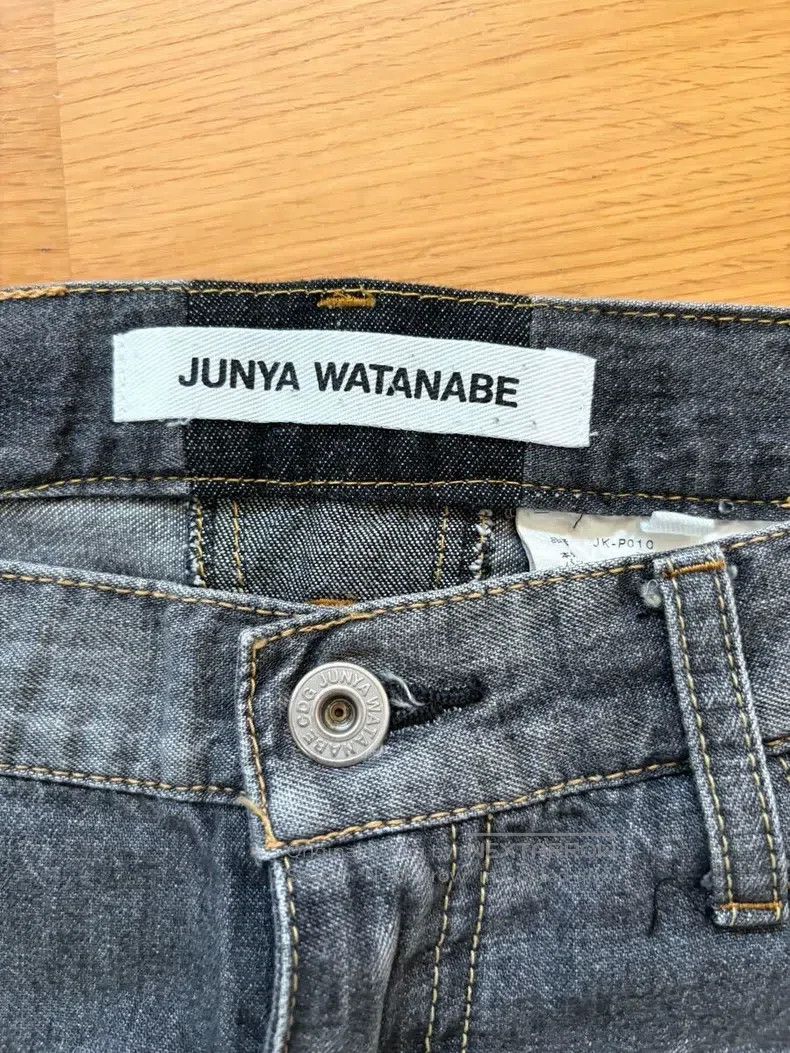 Junya Watanabe Junya Watanabe size M Patchwork Denim Jeans with Distresse Size US 27 - 7 Thumbnail