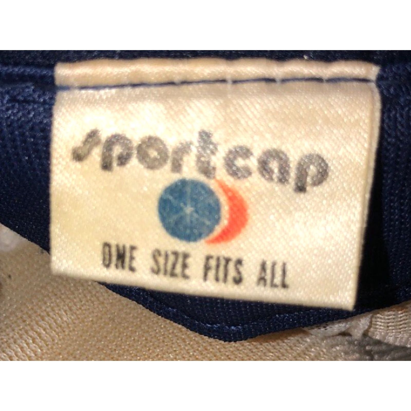 Vintage VINTAGE Sportcap TWA Navy Blue Snapback Hat Mens One Size Fits All Blue Snapback Hat Size ONE SIZE - 6 Thumbnail
